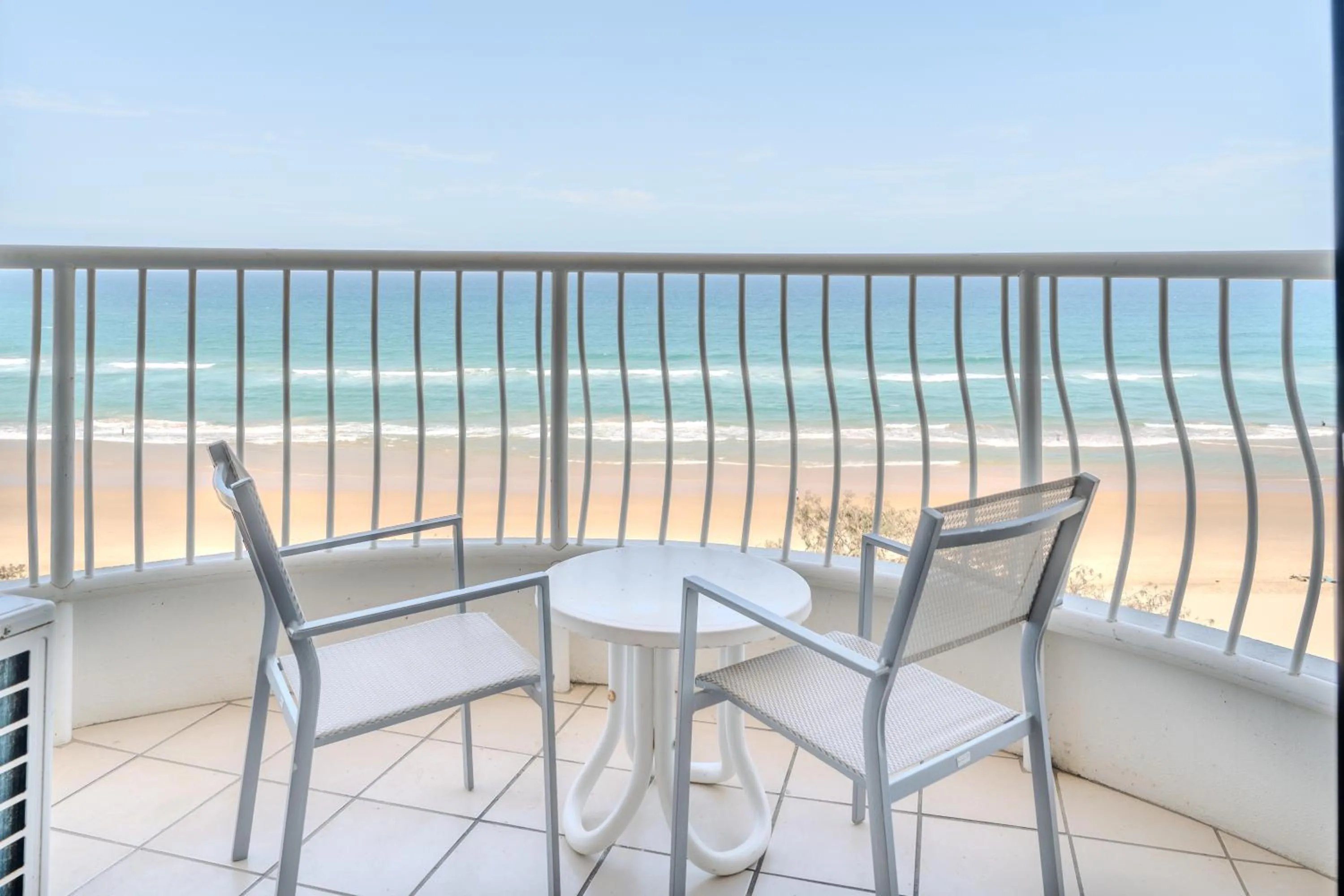 Balcony/Terrace in Olympus Beachfront Apartments