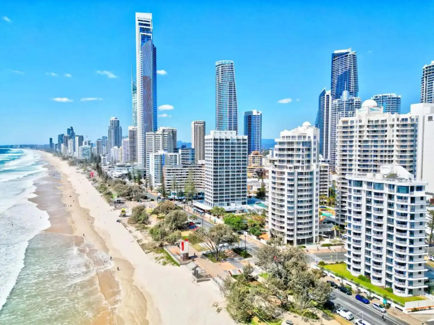 Property building in Olympus Beachfront Apartments