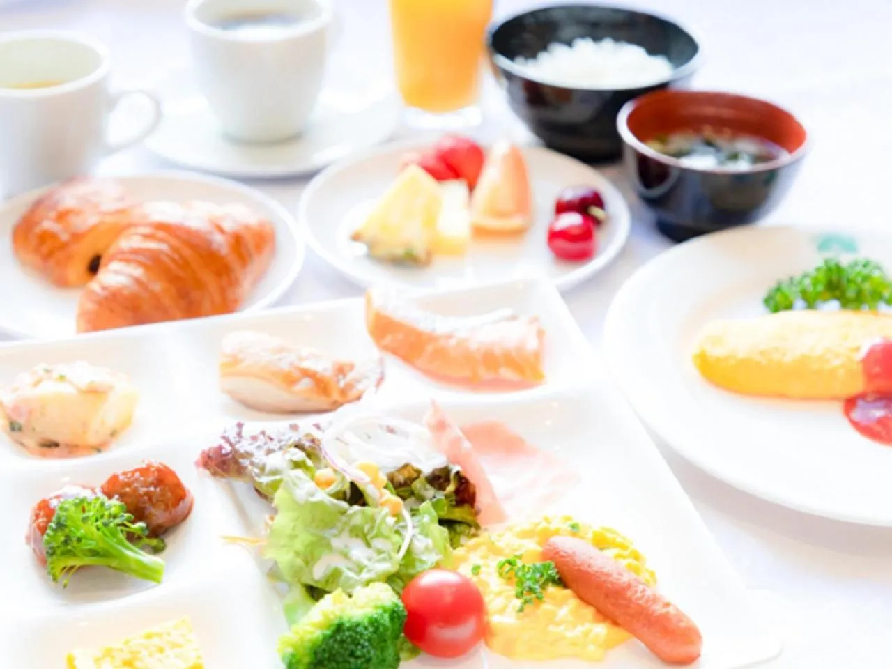 Breakfast in LiVEMAX RESORT Kusatsu Onsen