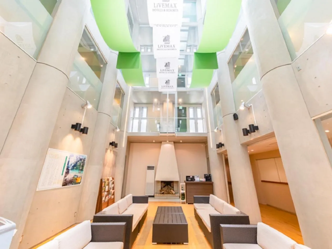 Lobby or reception in LiVEMAX RESORT Kusatsu Onsen