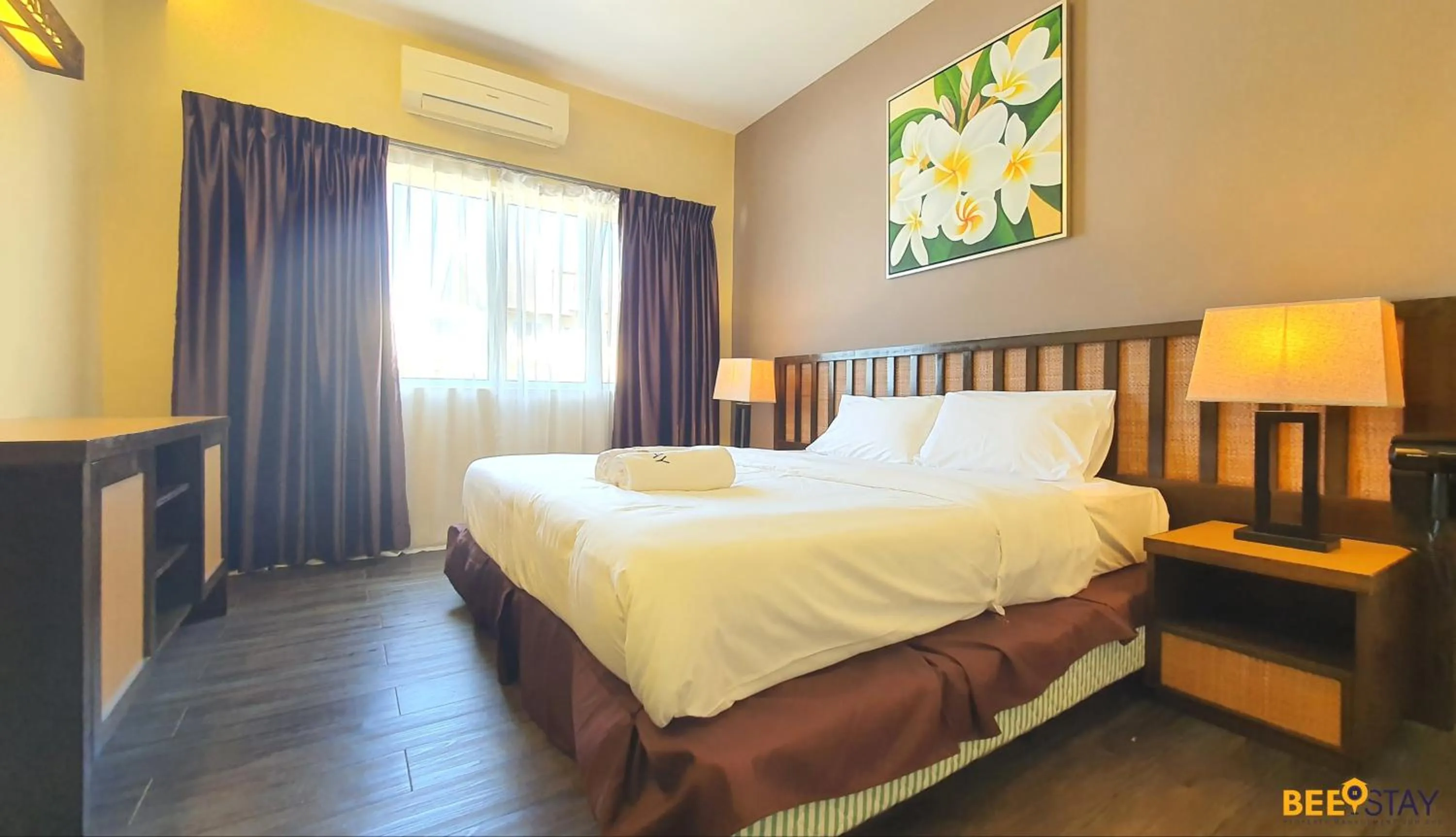 Bedroom, Bed in Gold Coast Morib Studio l Apartment I Penthouse