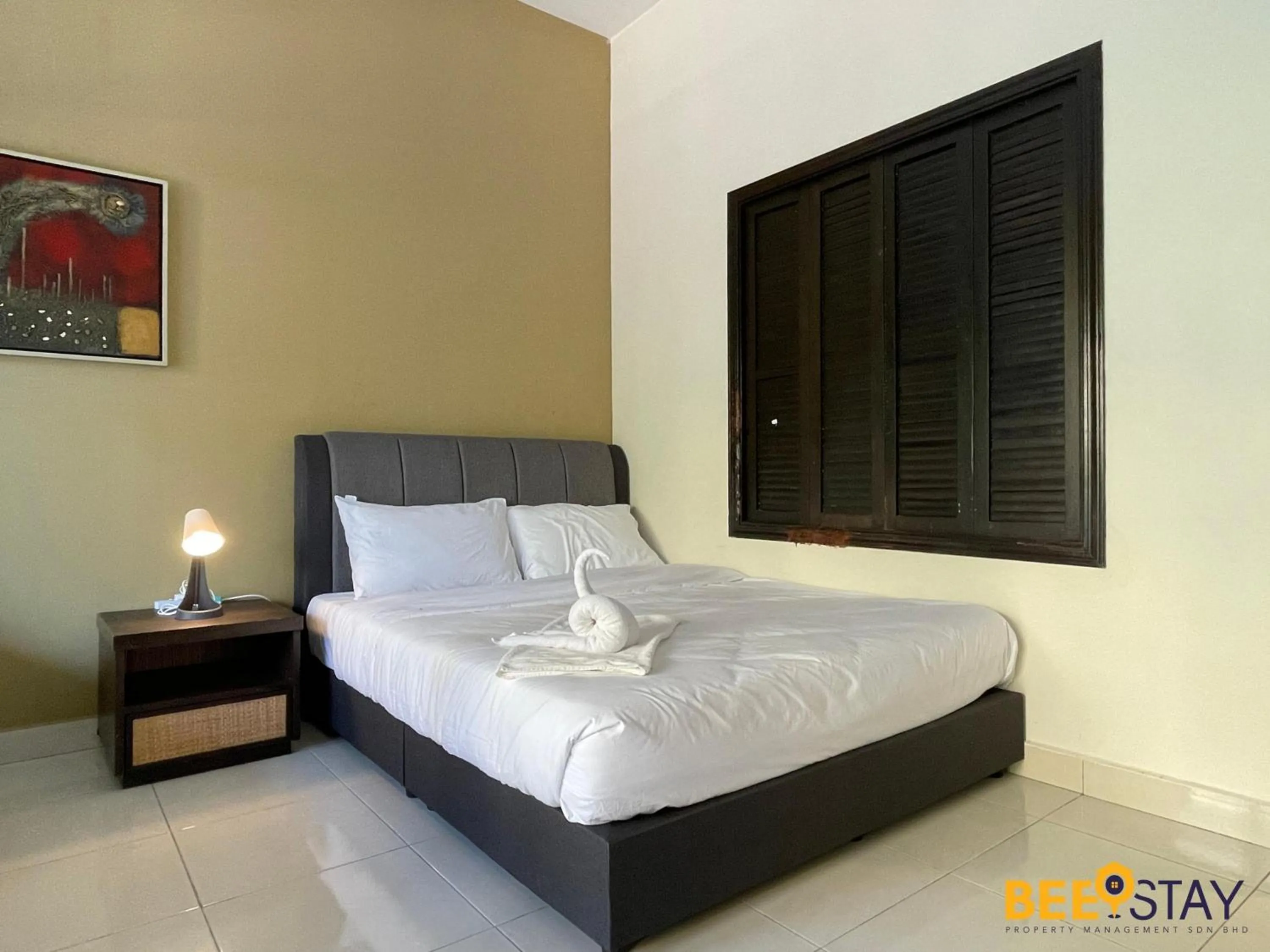 Bed in Gold Coast Morib Studio l Apartment I Penthouse