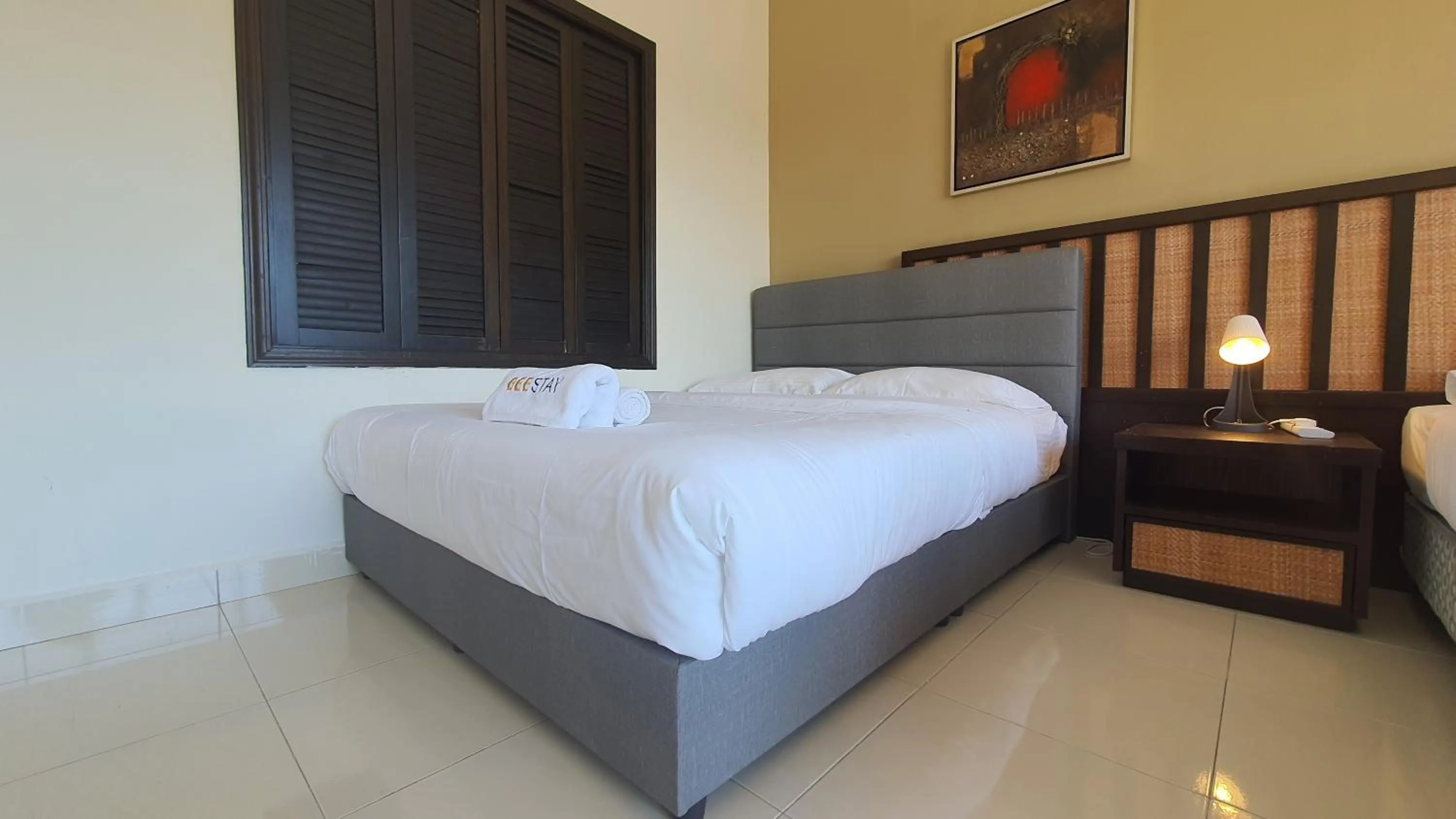 Bed in Gold Coast Morib Studio l Apartment I Penthouse