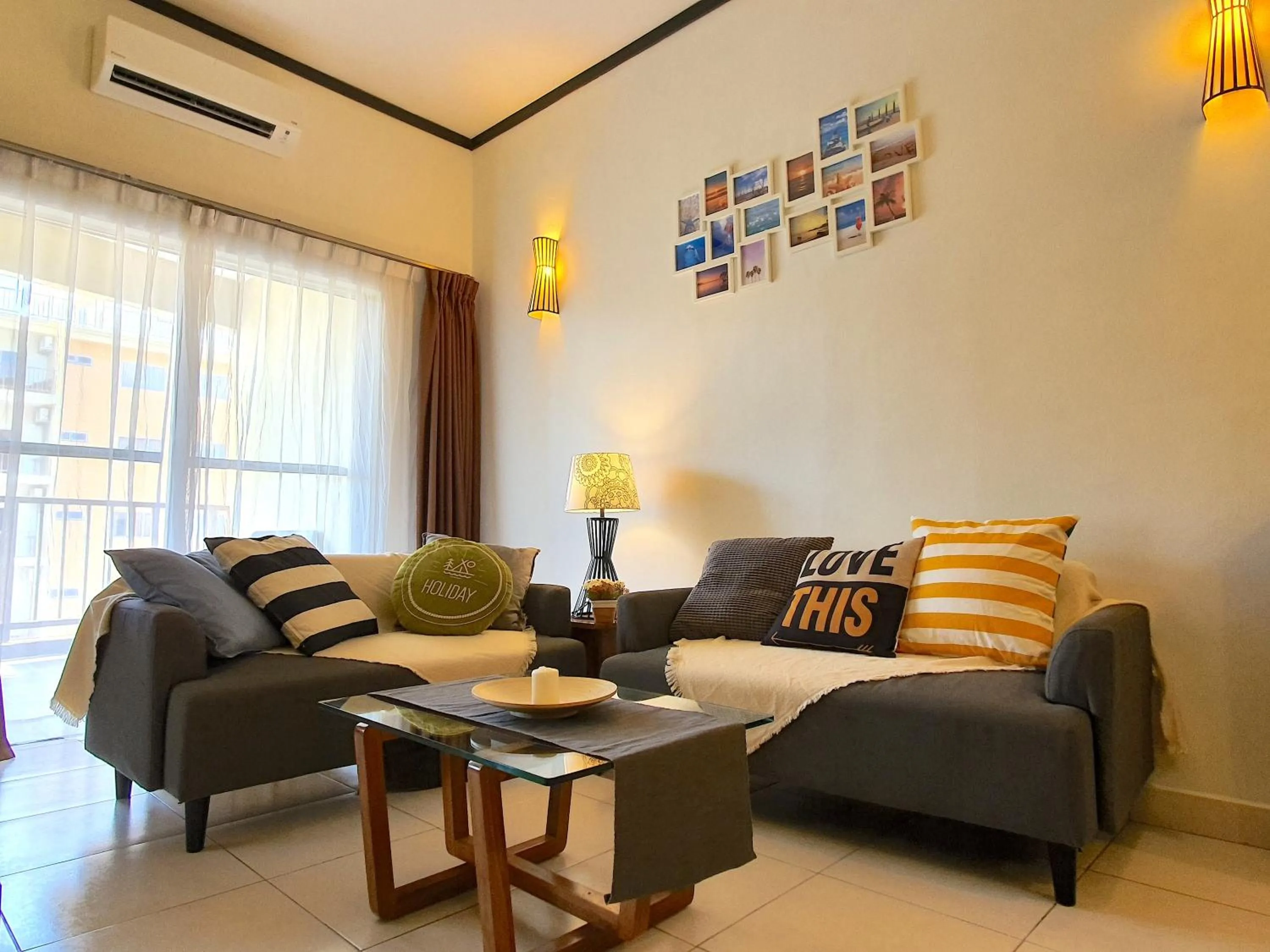 Living room in Gold Coast Morib Studio l Apartment I Penthouse