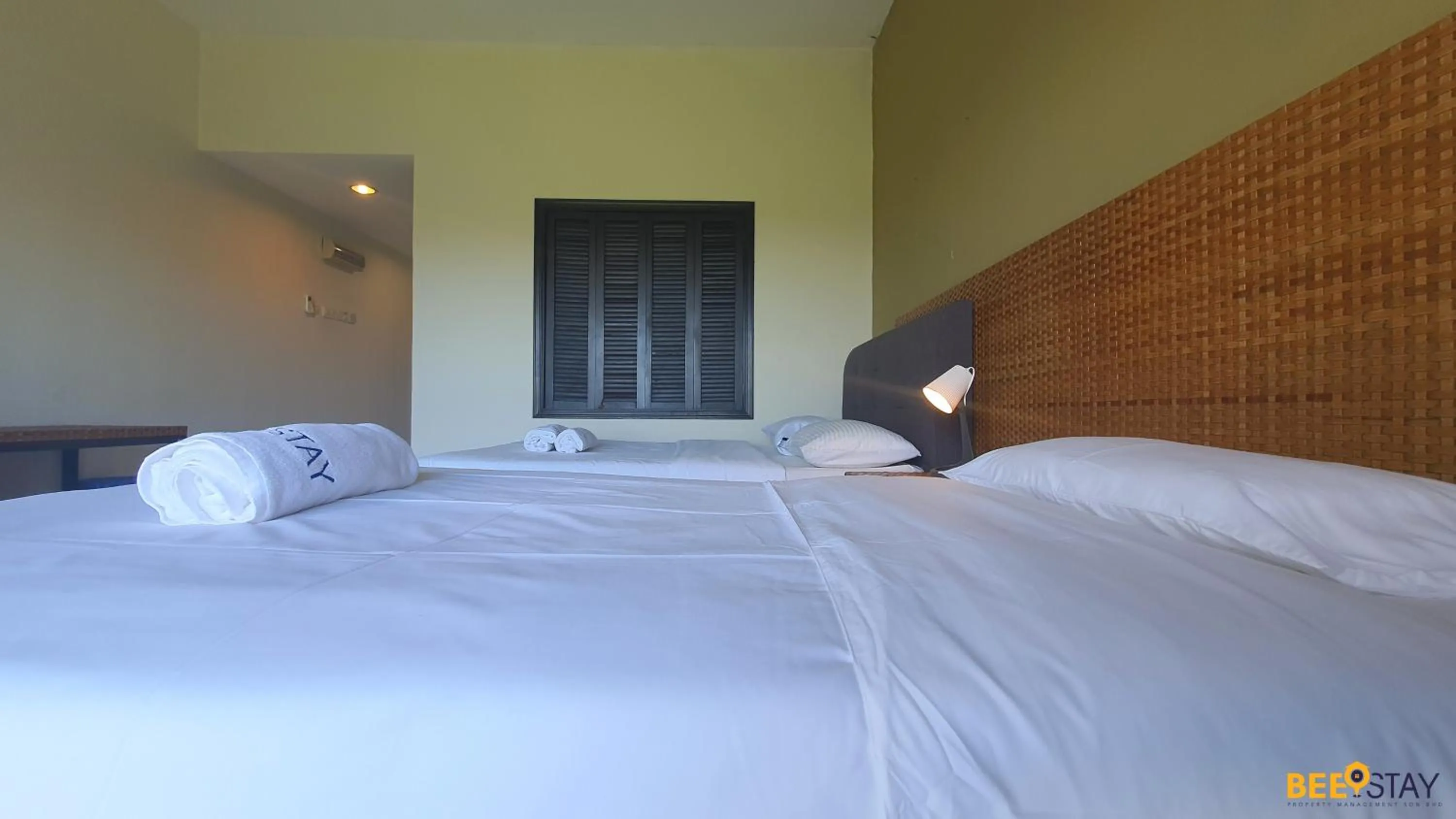 Bedroom, Bed in Gold Coast Morib Studio l Apartment I Penthouse