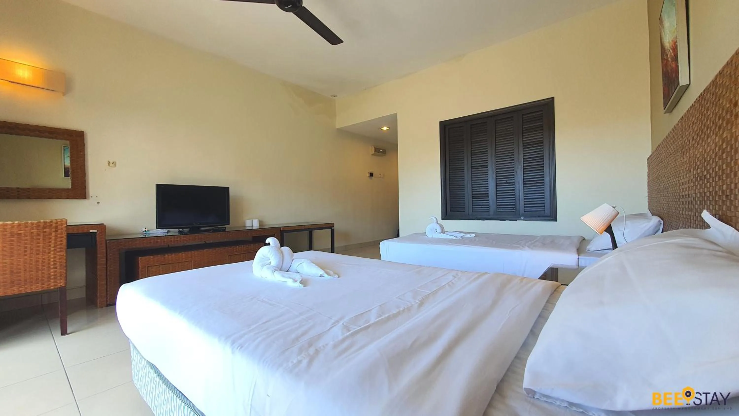 Photo of the whole room, Bed in Gold Coast Morib Studio l Apartment I Penthouse