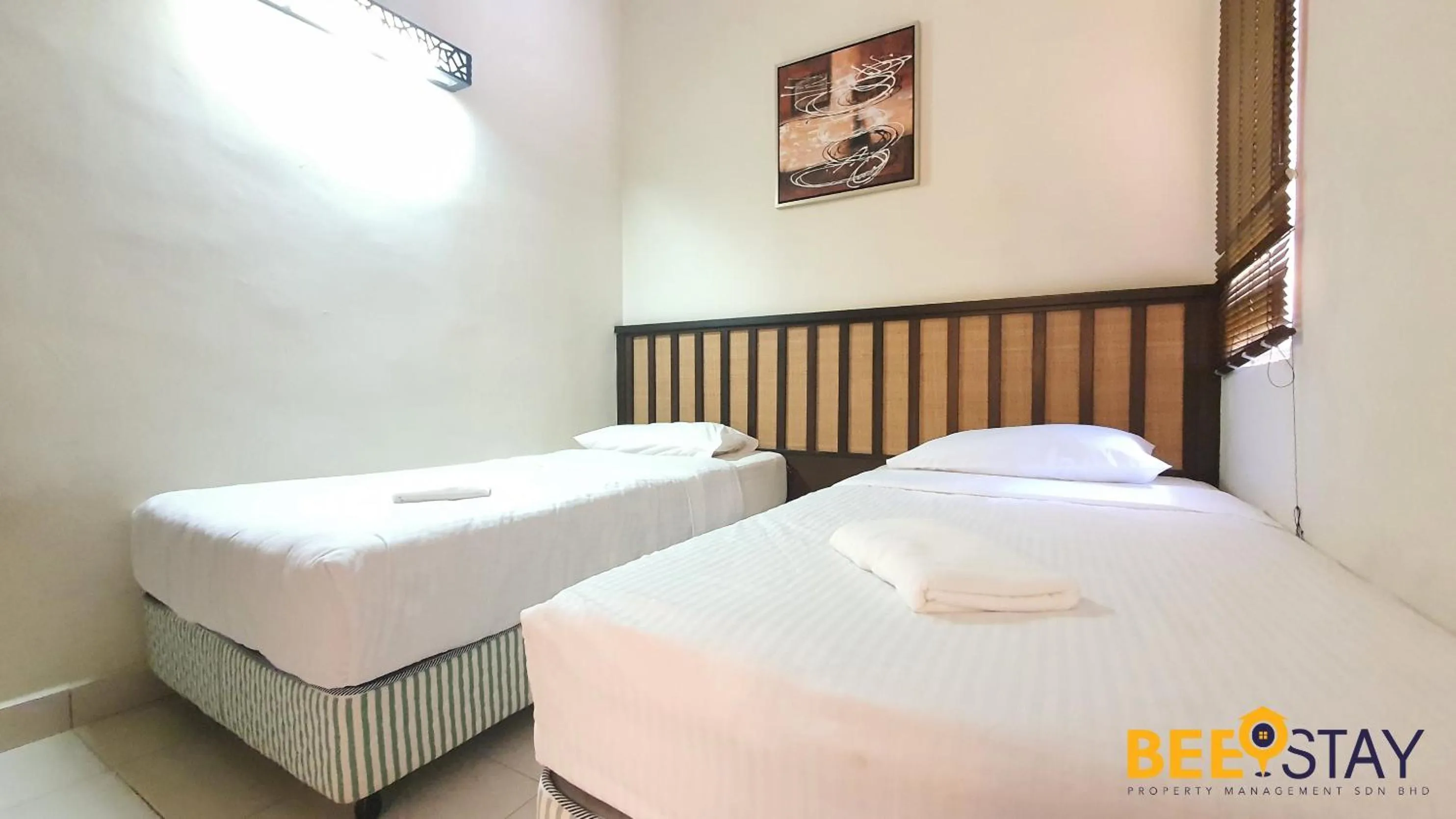 Bedroom, Bed in Gold Coast Morib Studio l Apartment I Penthouse