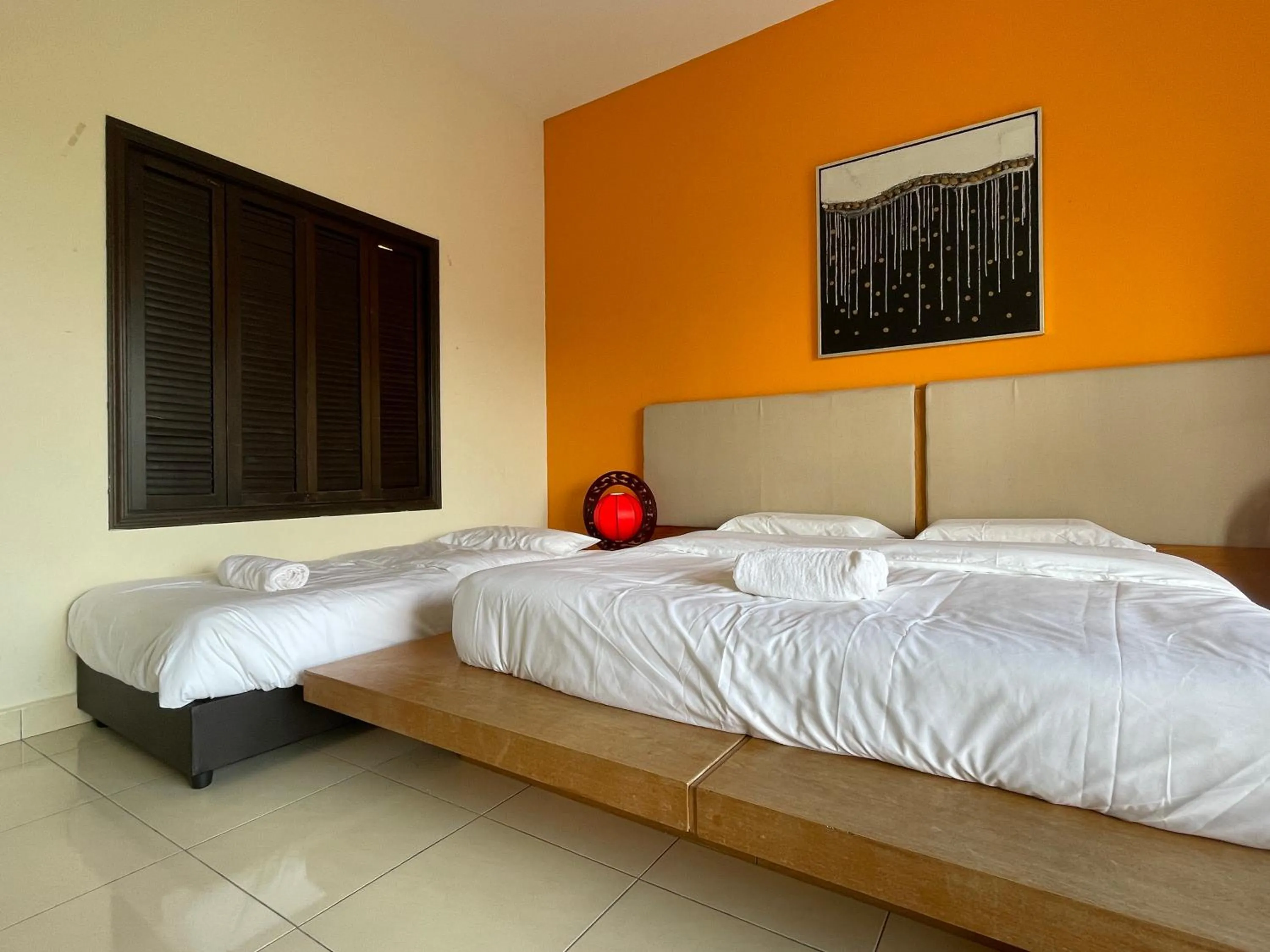 Bedroom, Bed in Gold Coast Morib Studio l Apartment I Penthouse