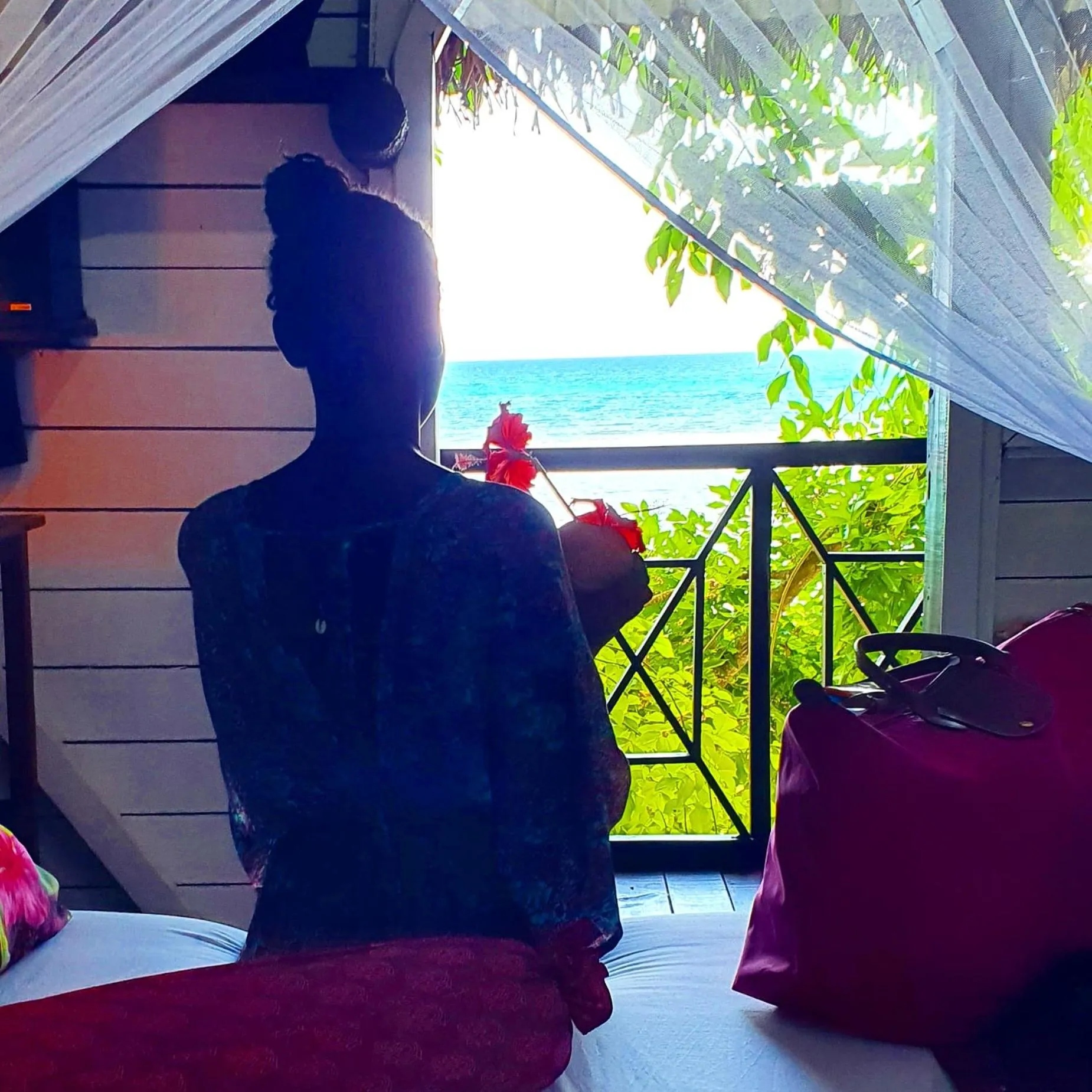 Sea view in Hotel ECOLODGE LE RAVORAHA