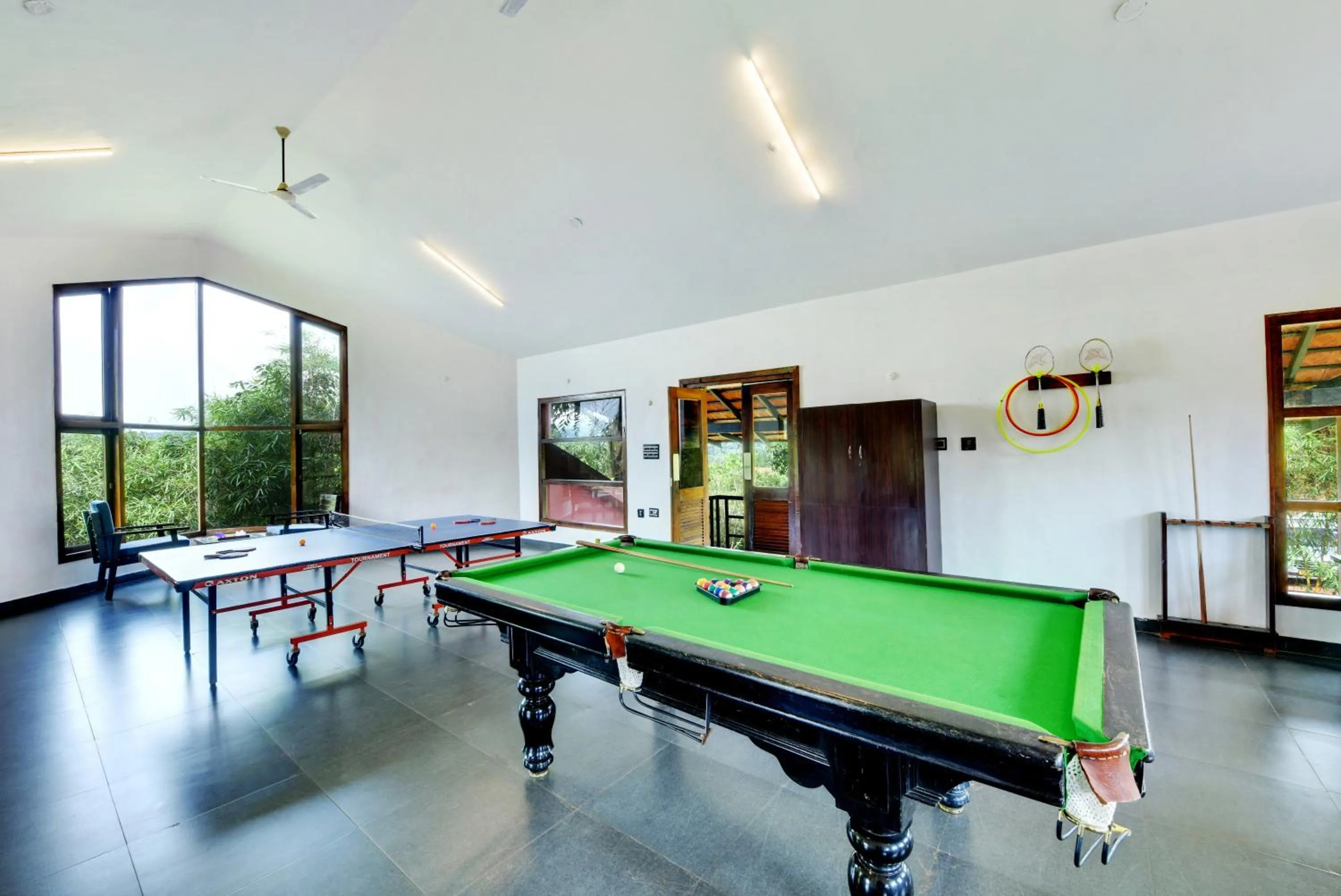 Table tennis in Heritage Resort Coorg