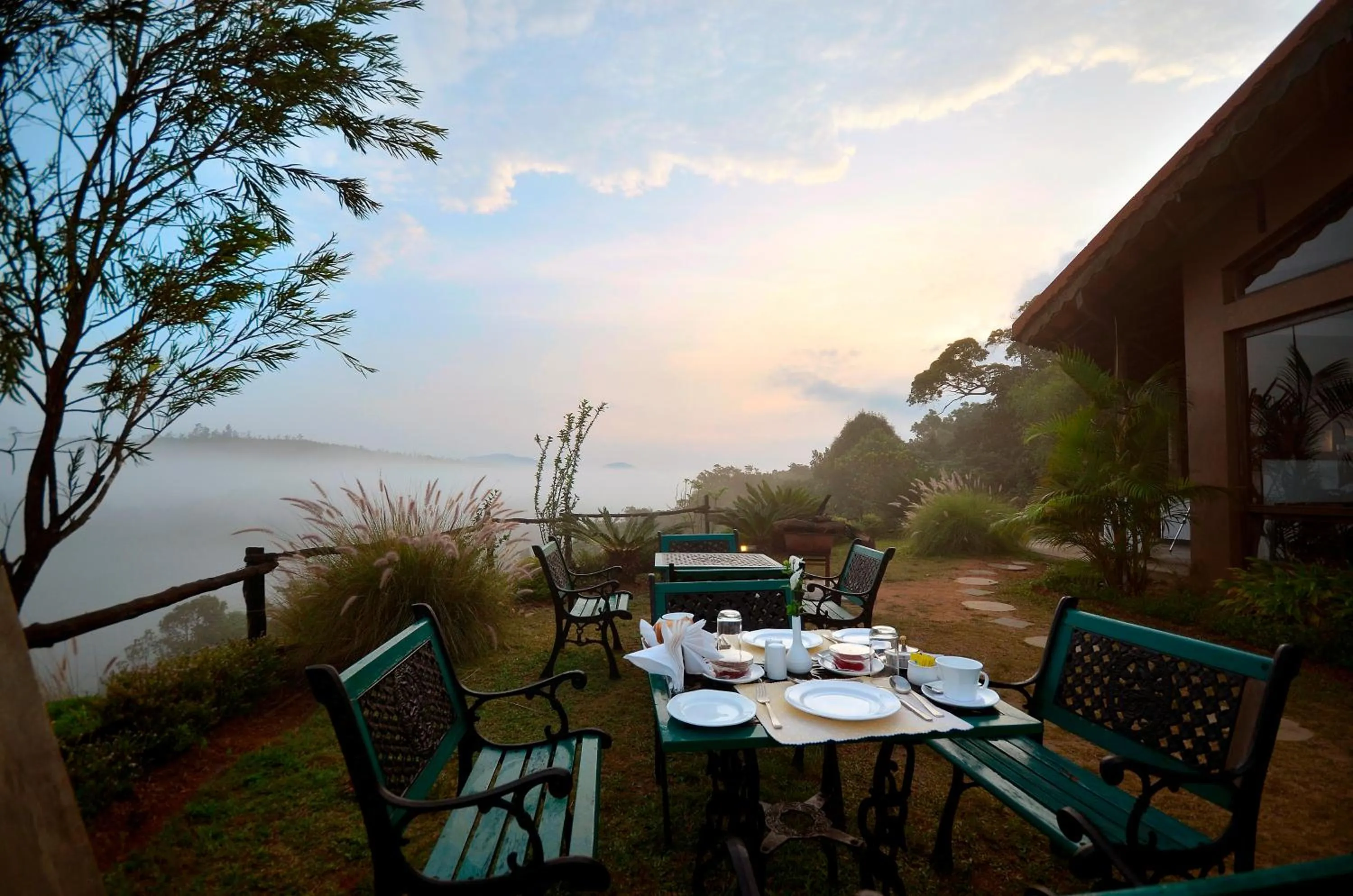 Restaurant/places to eat in Heritage Resort Coorg