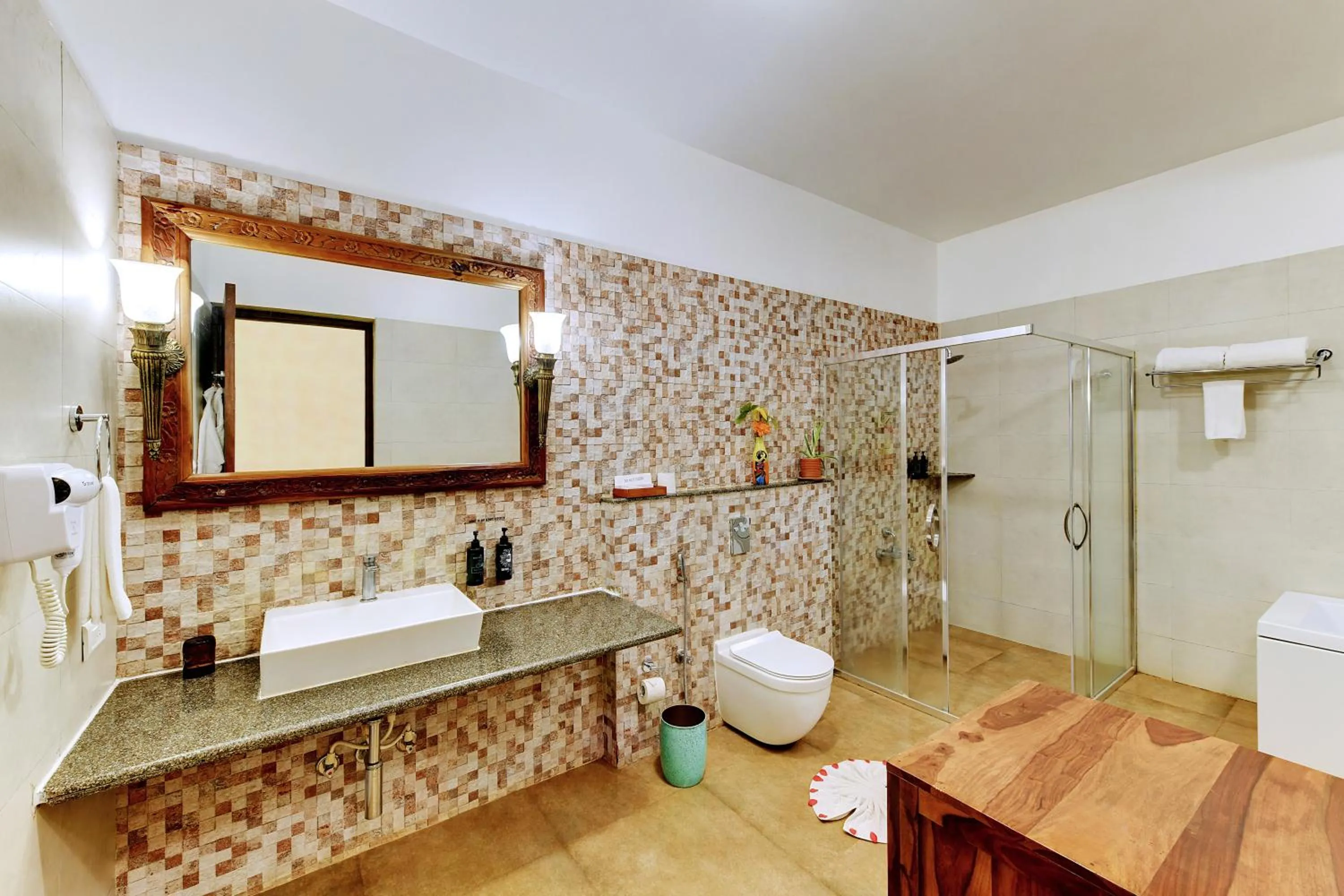 Bathroom in Heritage Resort Coorg