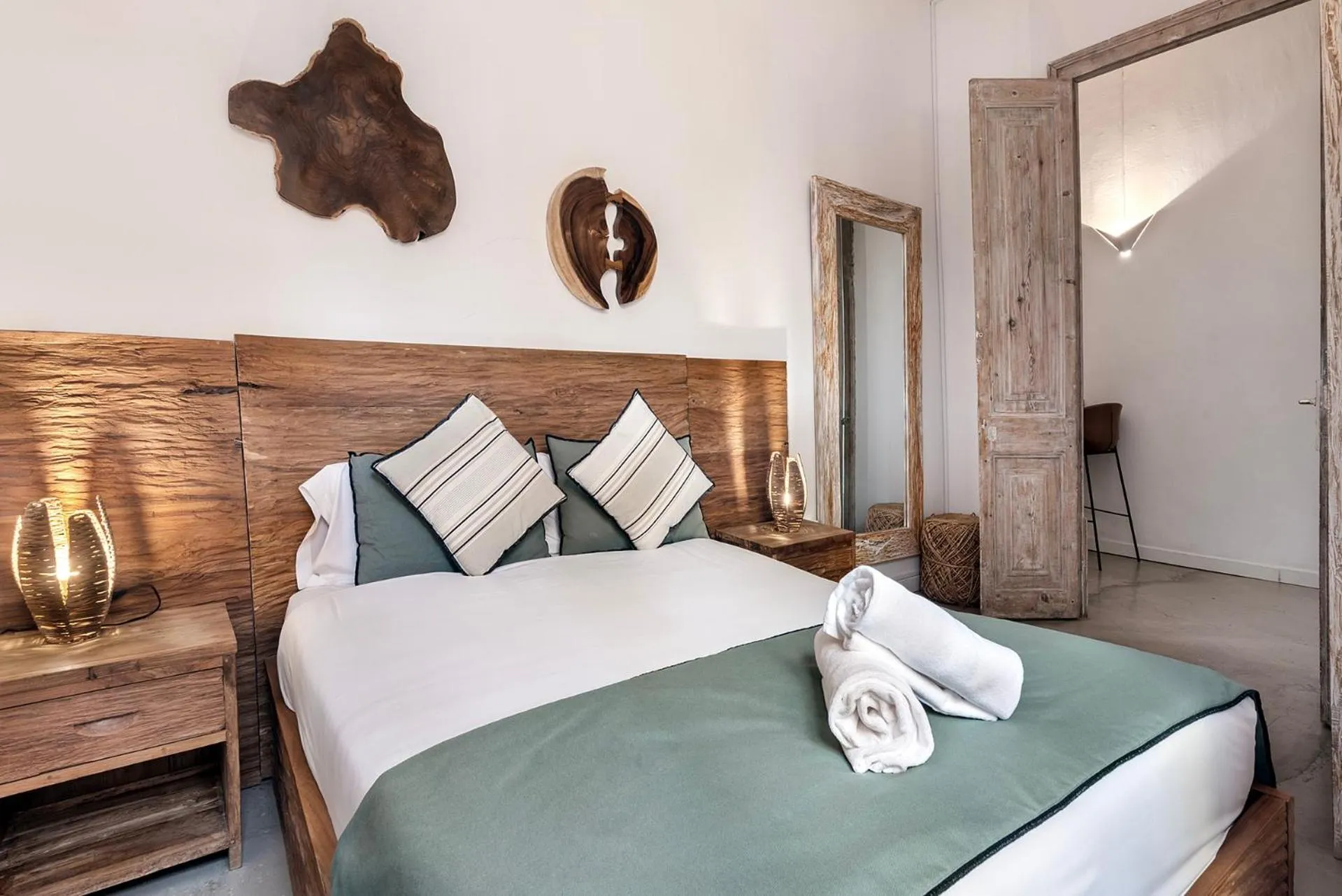 Bedroom, Bed in La Guarida Suites