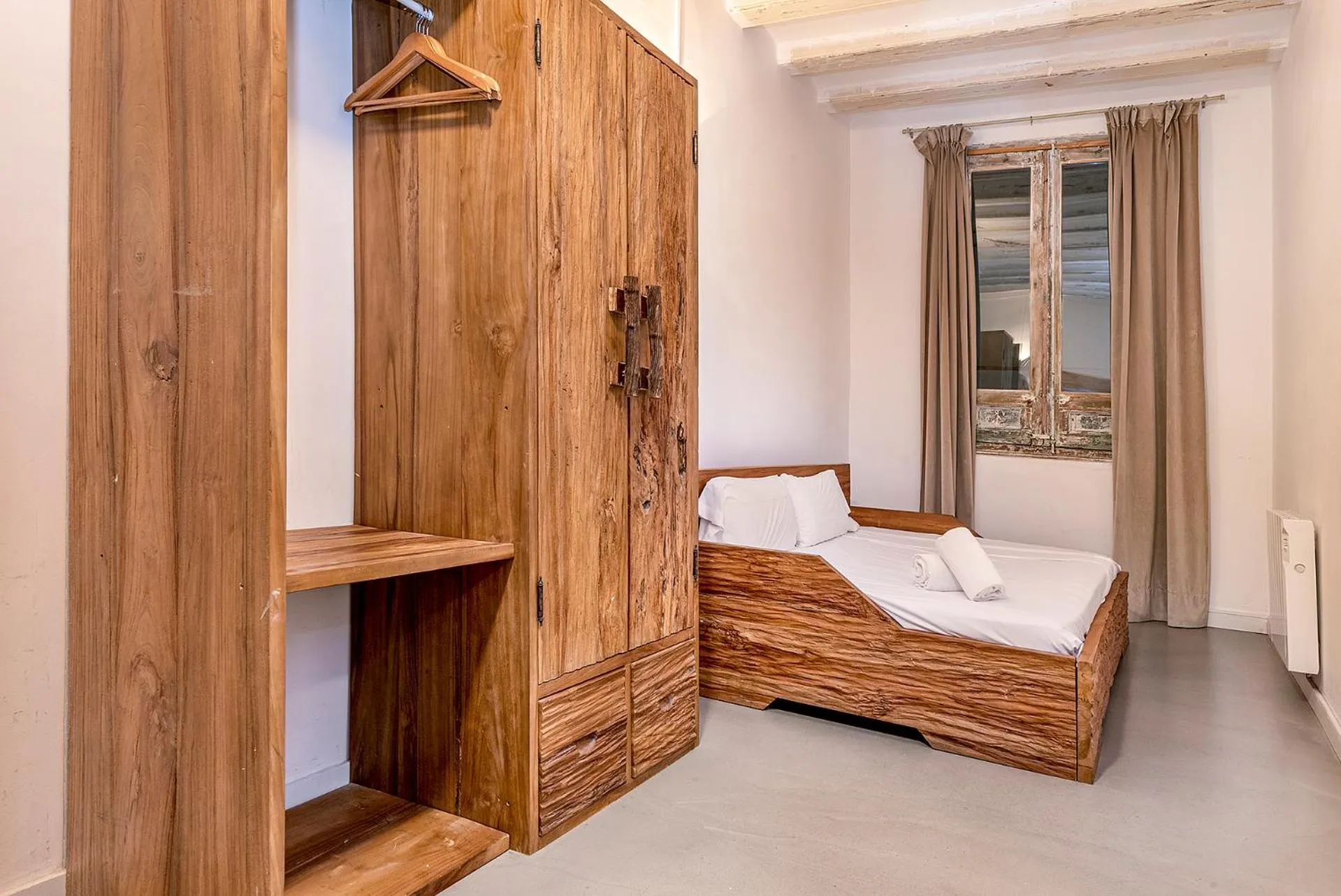 Bed in La Guarida Suites