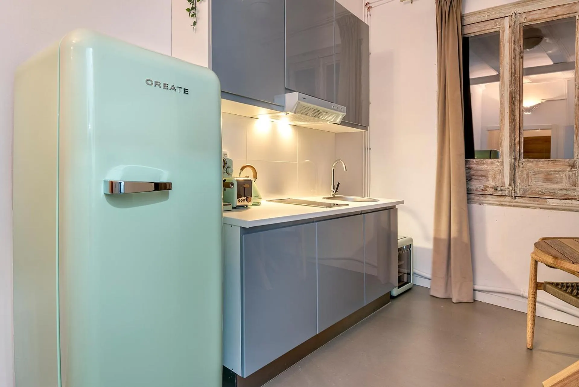 Kitchen or kitchenette in La Guarida Suites