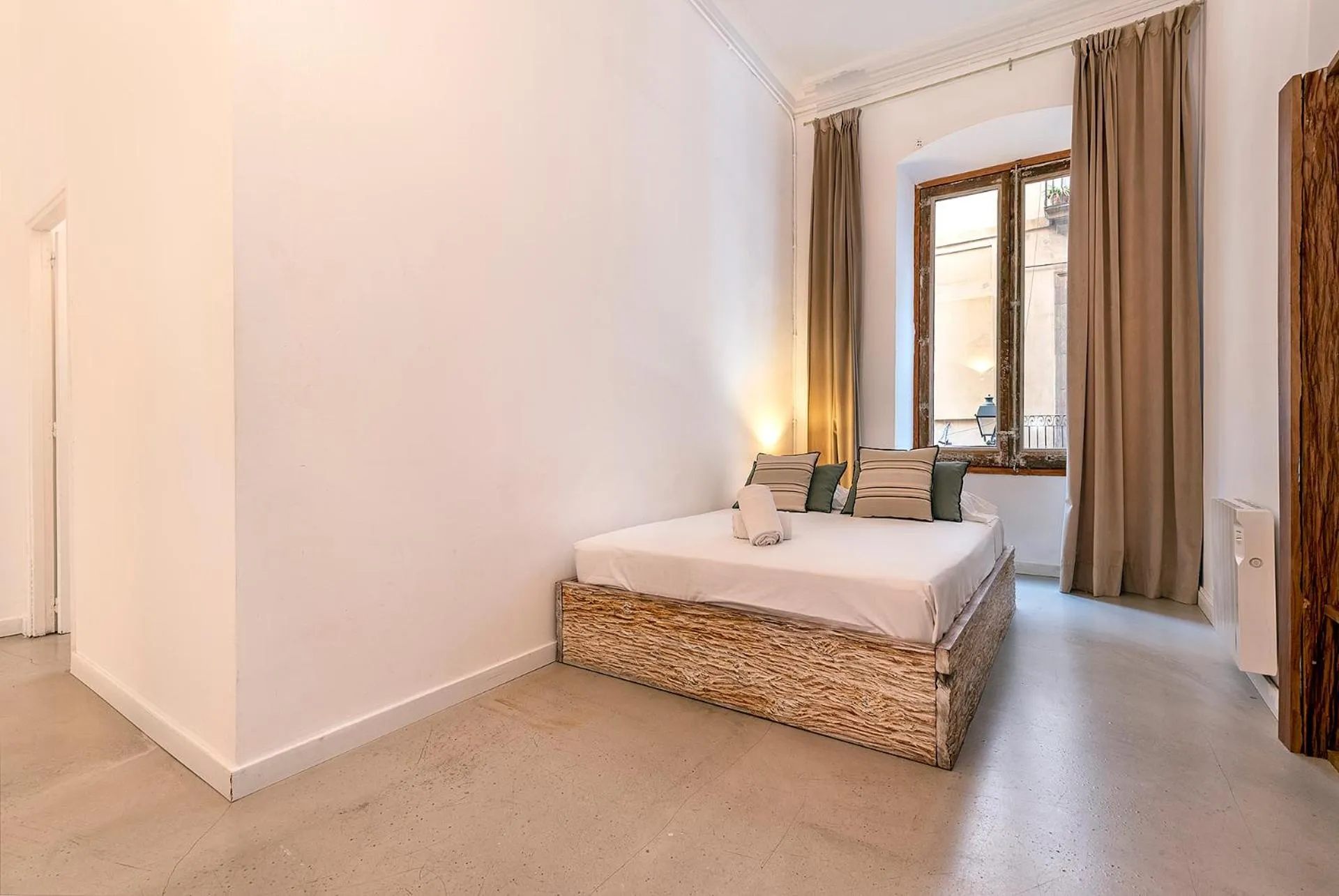 Bed in La Guarida Suites