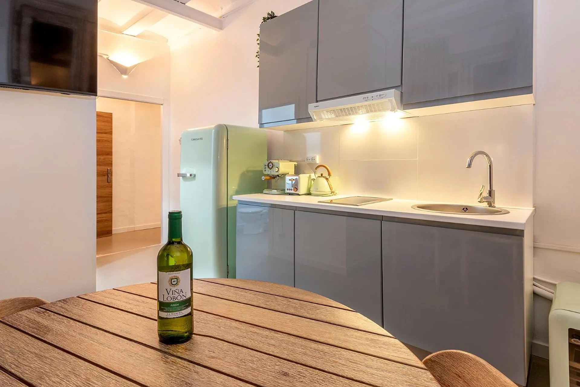 Kitchen or kitchenette in La Guarida Suites