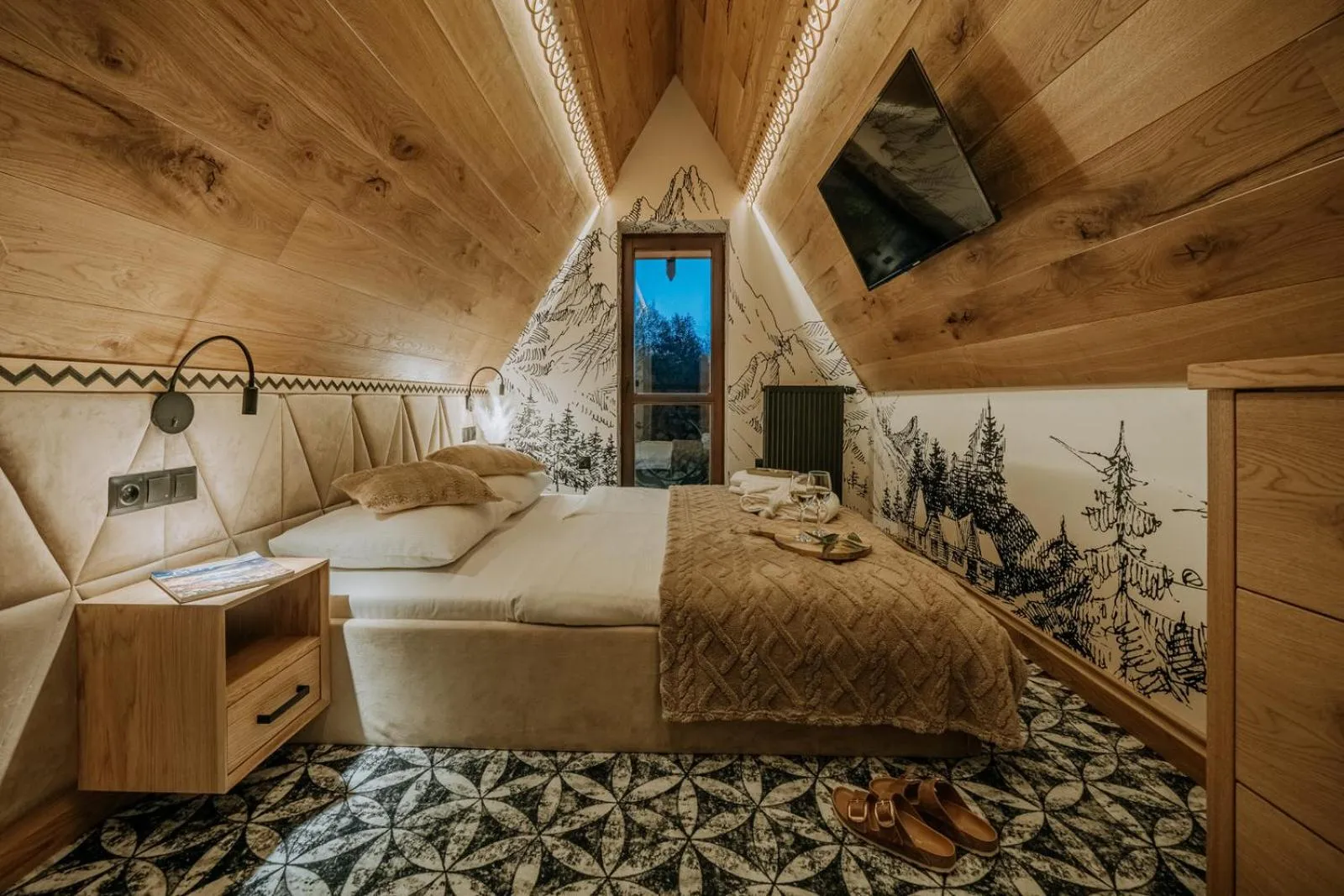 Bed in Willa Regina I Resort & SPA