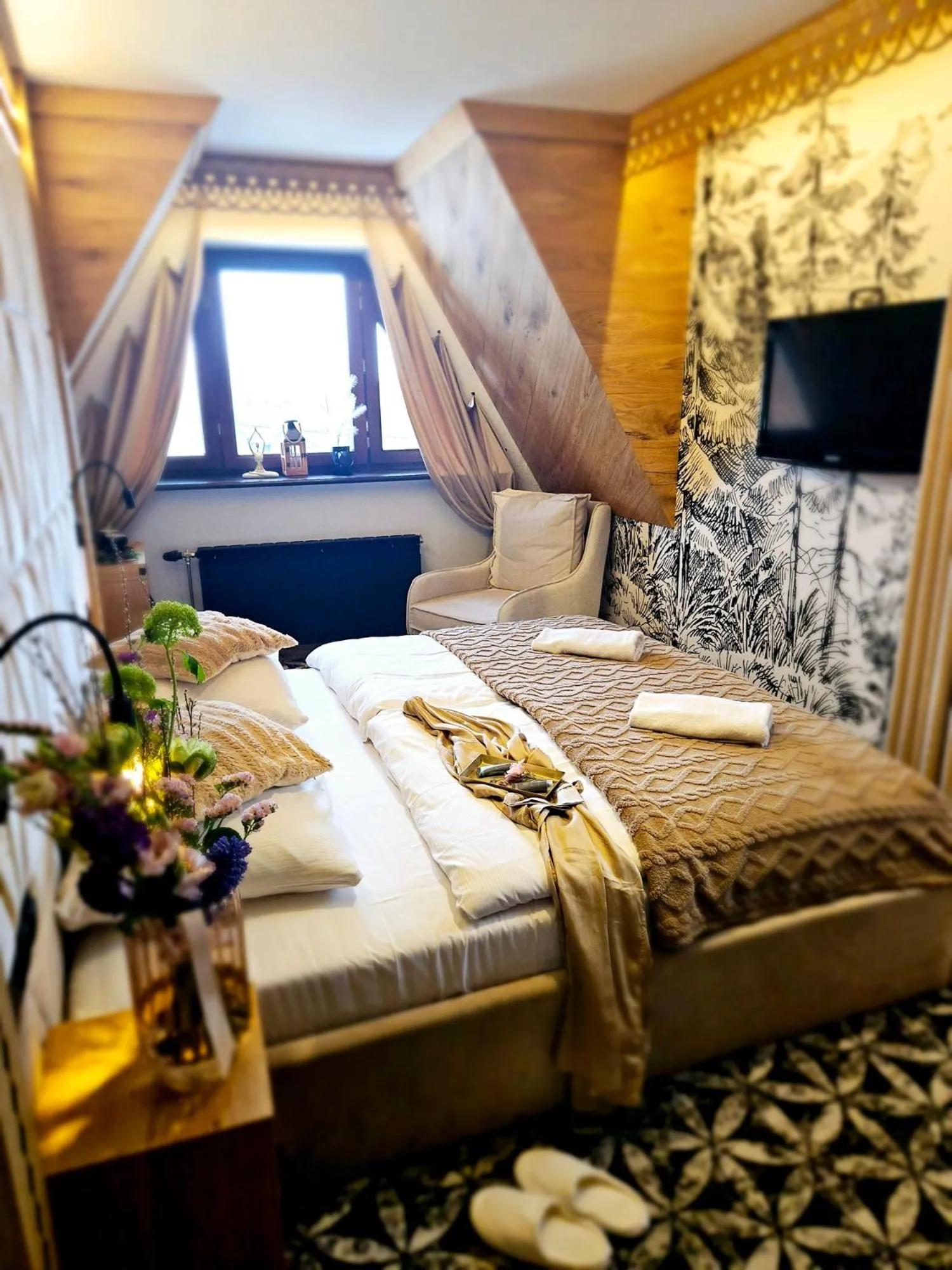 Bed in Willa Regina I Resort & SPA