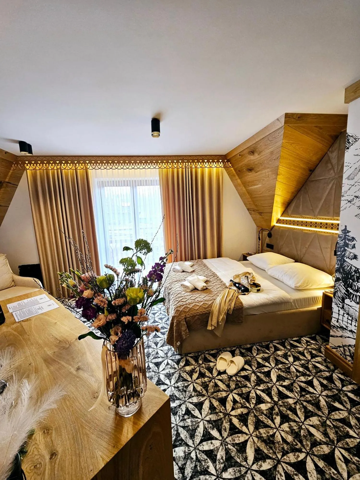 Bed in Willa Regina I Resort & SPA