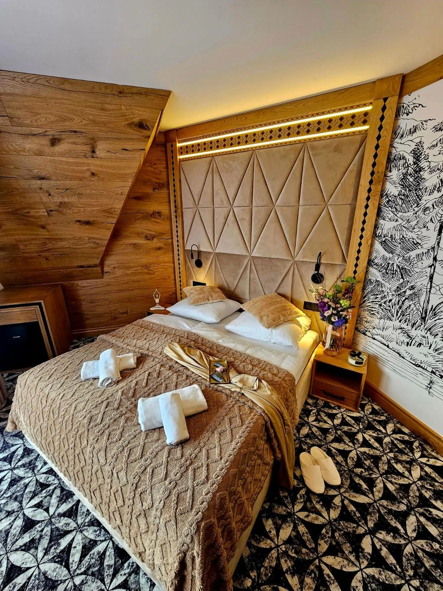 Bed in Willa Regina I Resort & SPA