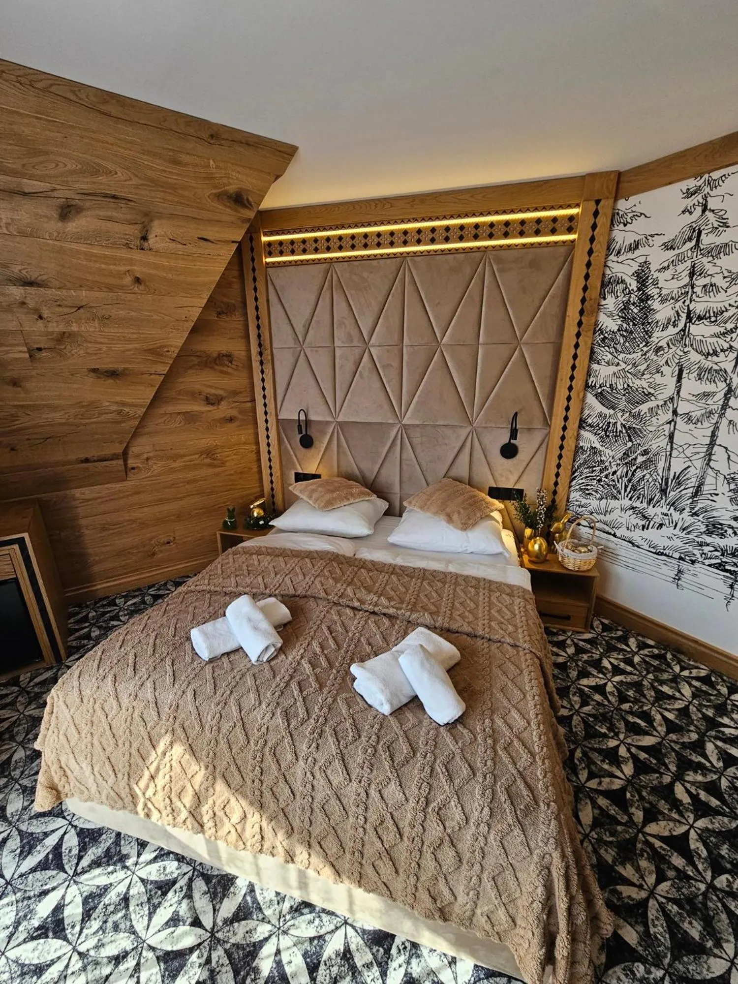 Bed in Willa Regina I Resort & SPA