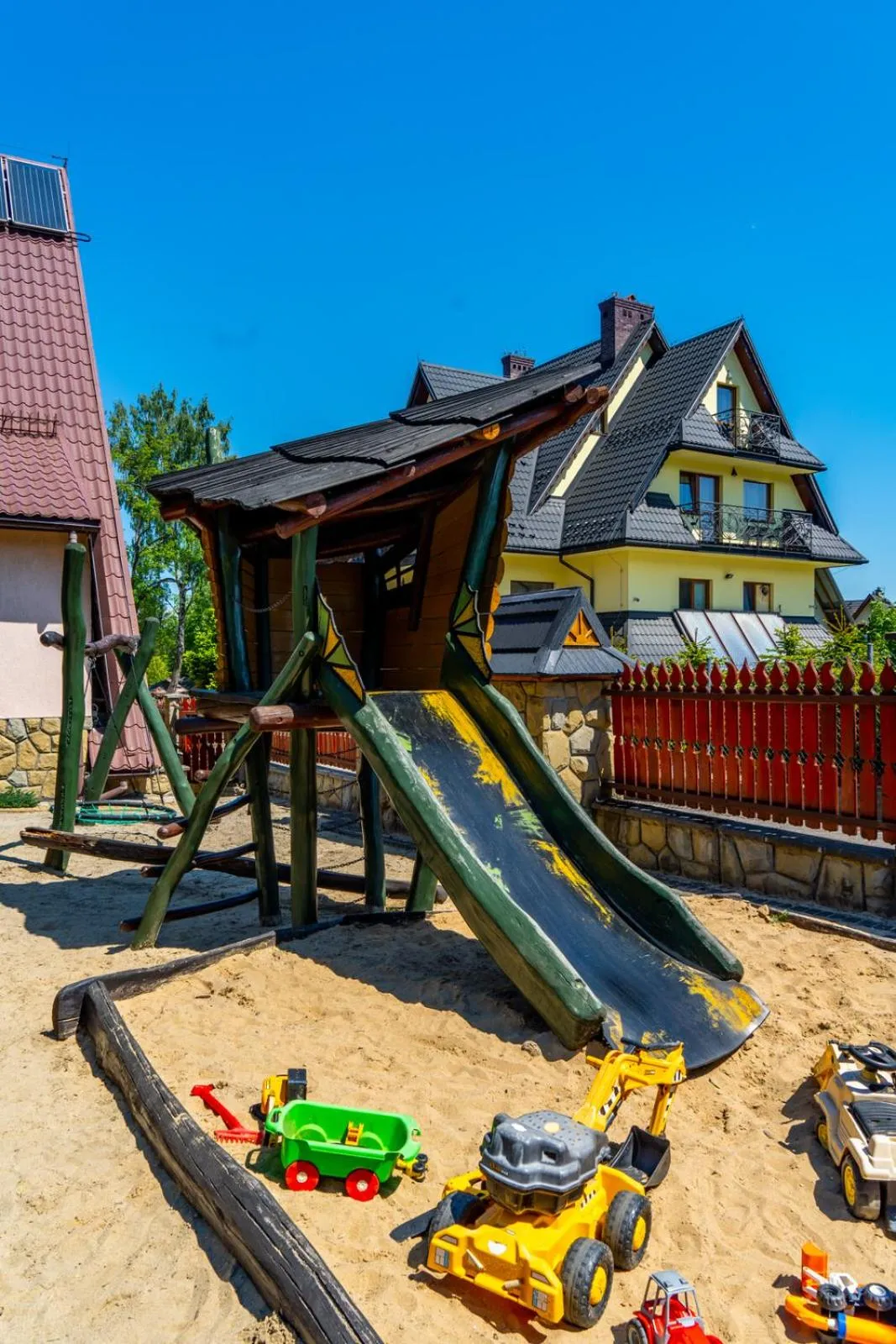 Children play ground in Willa Regina I Resort & SPA