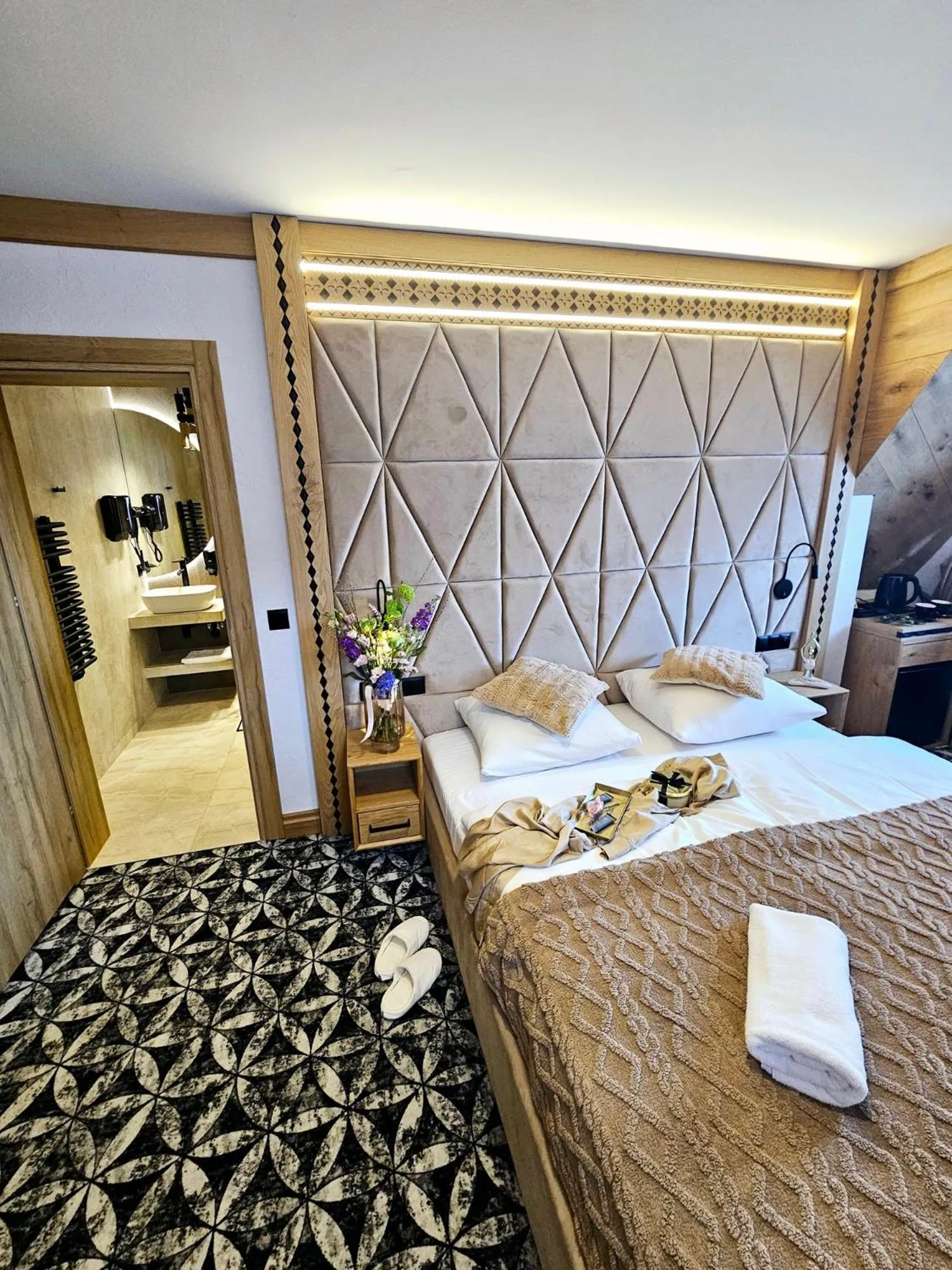 Bed in Willa Regina I Resort & SPA