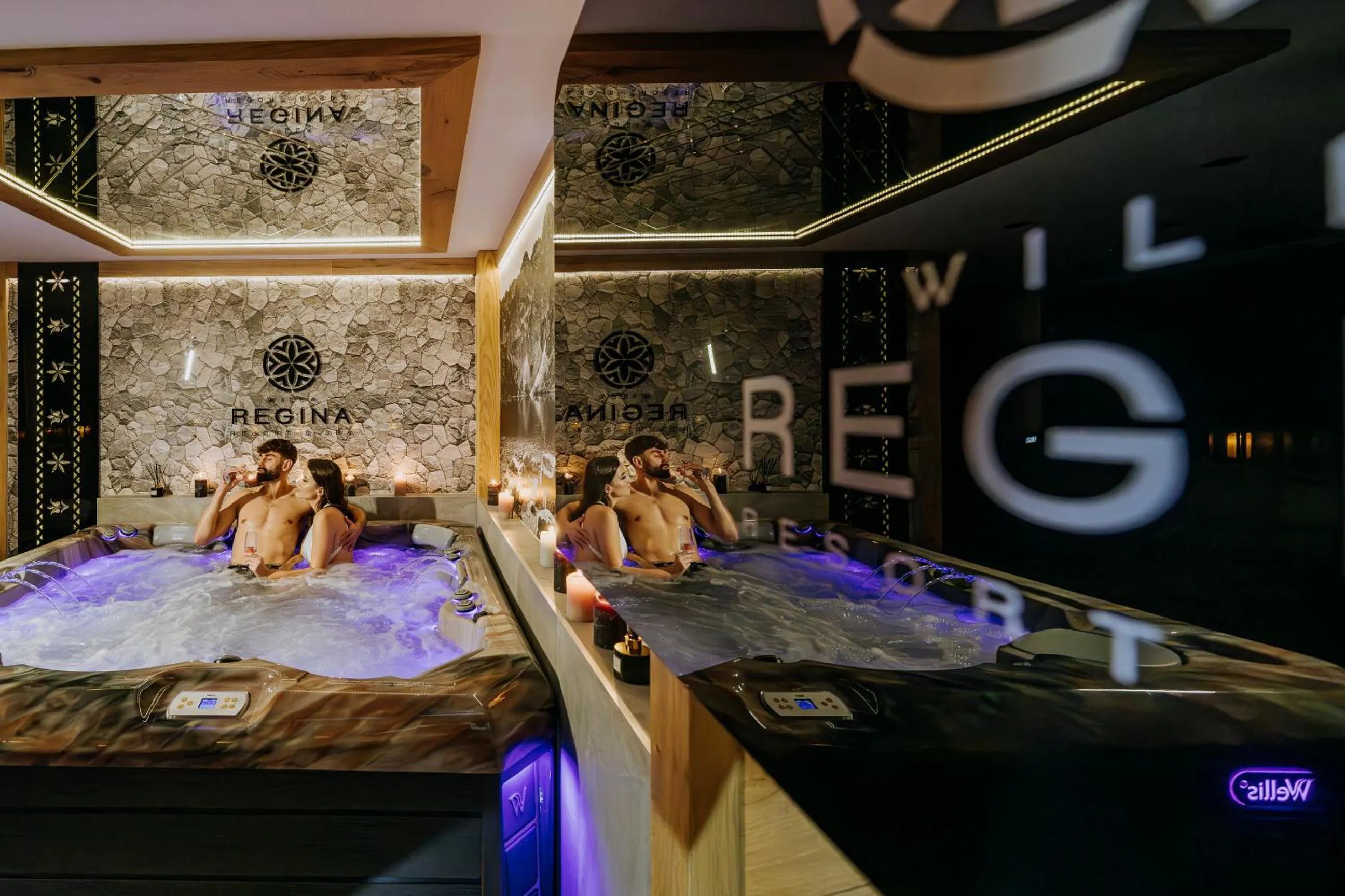 Hot Tub in Willa Regina I Resort & SPA