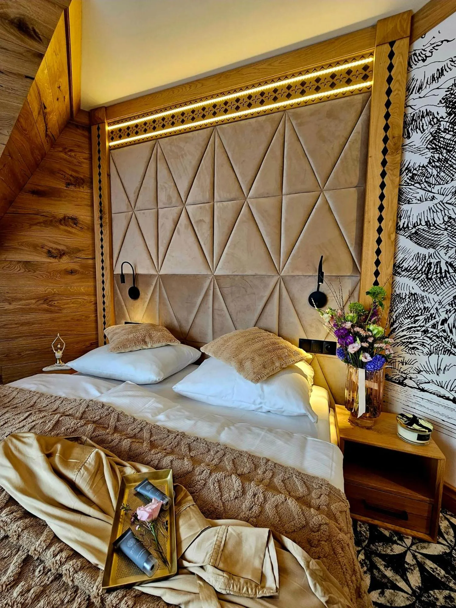 Bed in Willa Regina I Resort & SPA