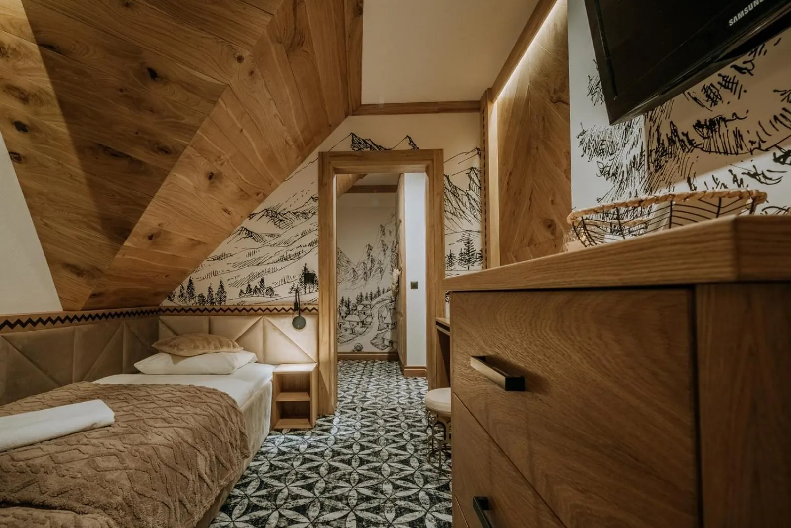 Bed in Willa Regina I Resort & SPA