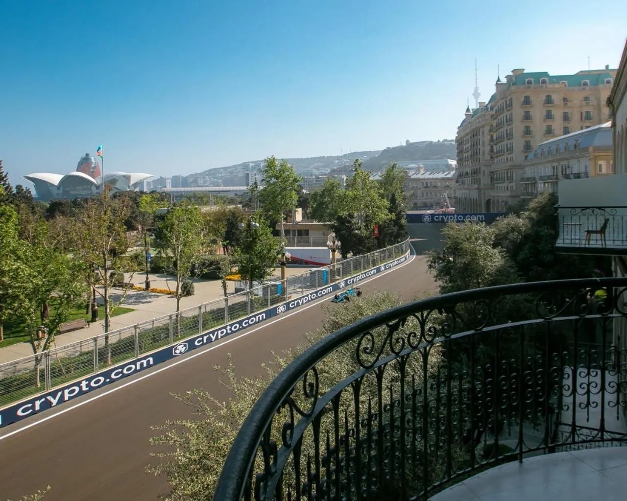 City view in Promenade Hotel Baku
