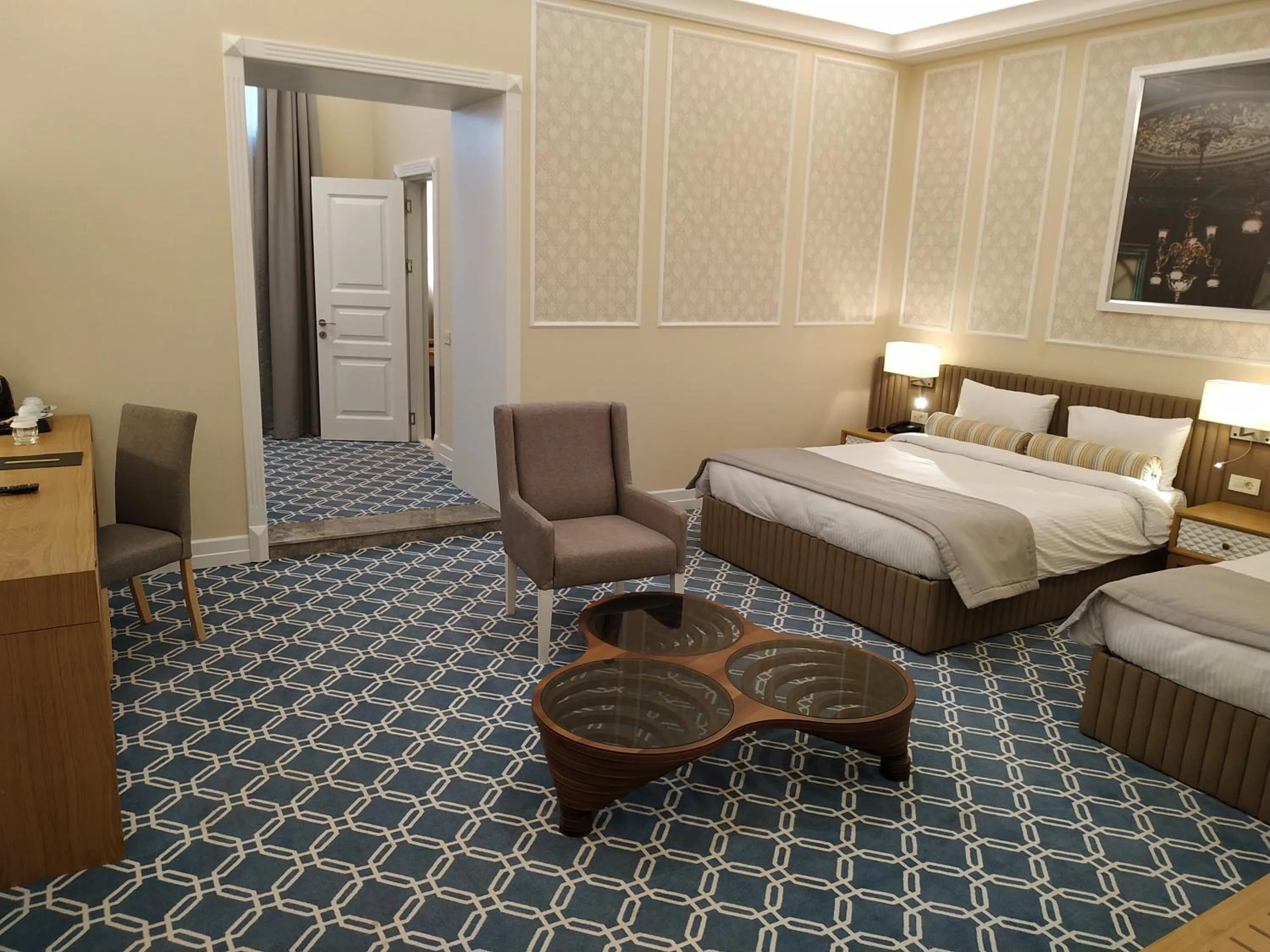 Bed in Promenade Hotel Baku