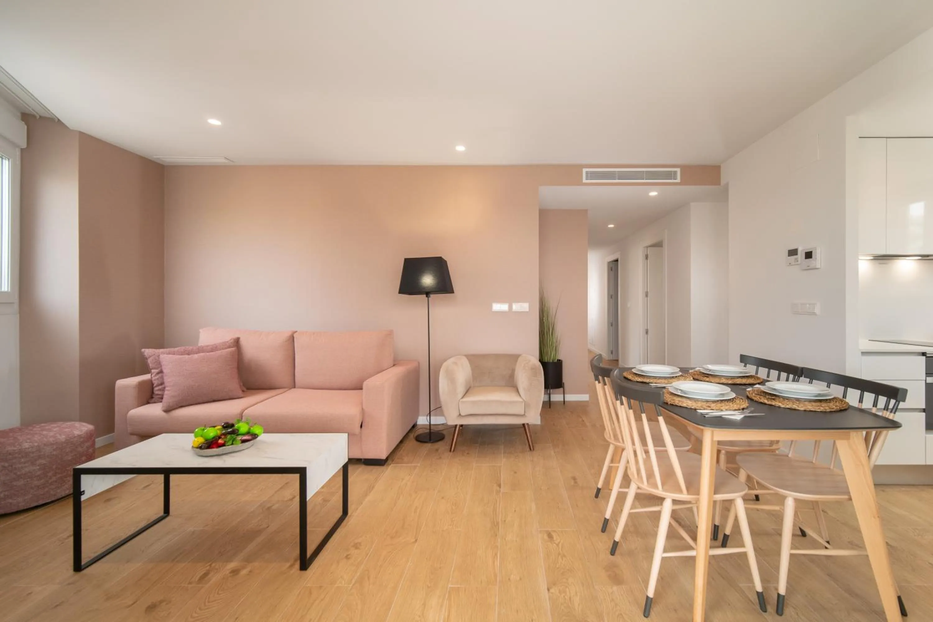 Living room in Ahoy Apartments