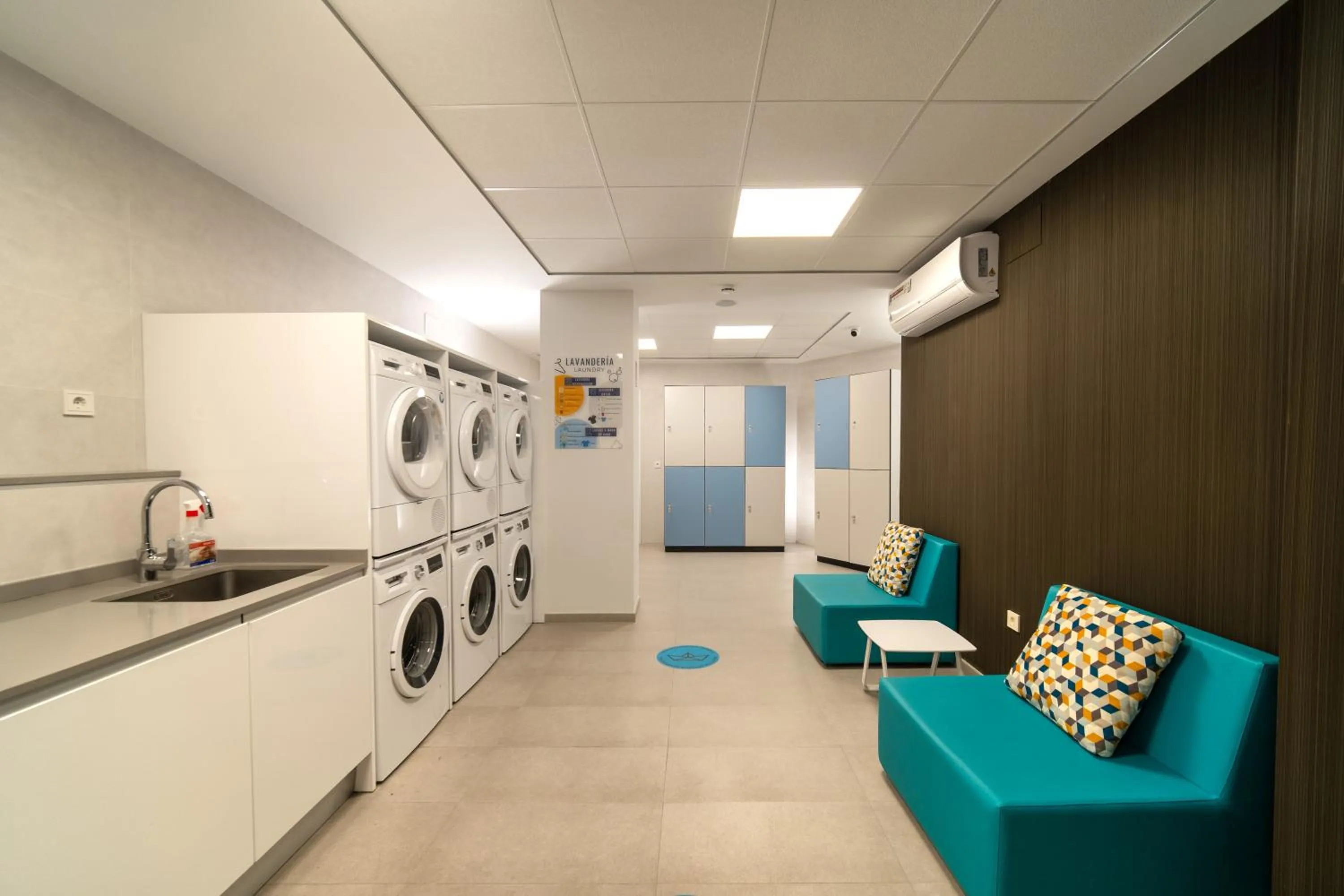 laundry in Ahoy Apartments