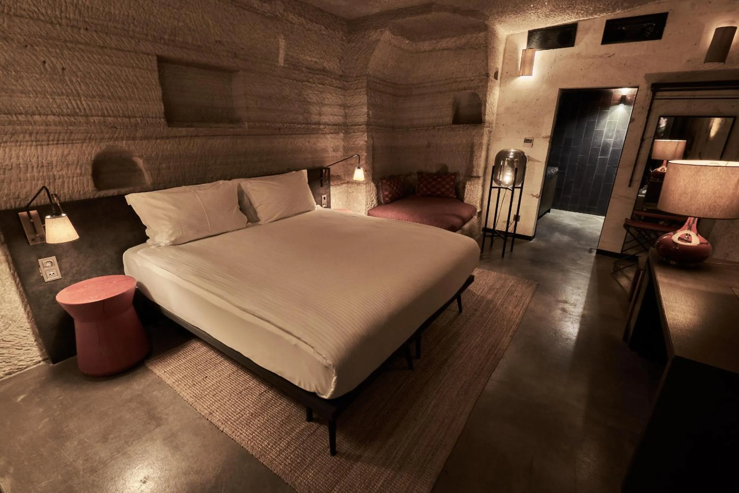 Bed in Carus Cappadocia