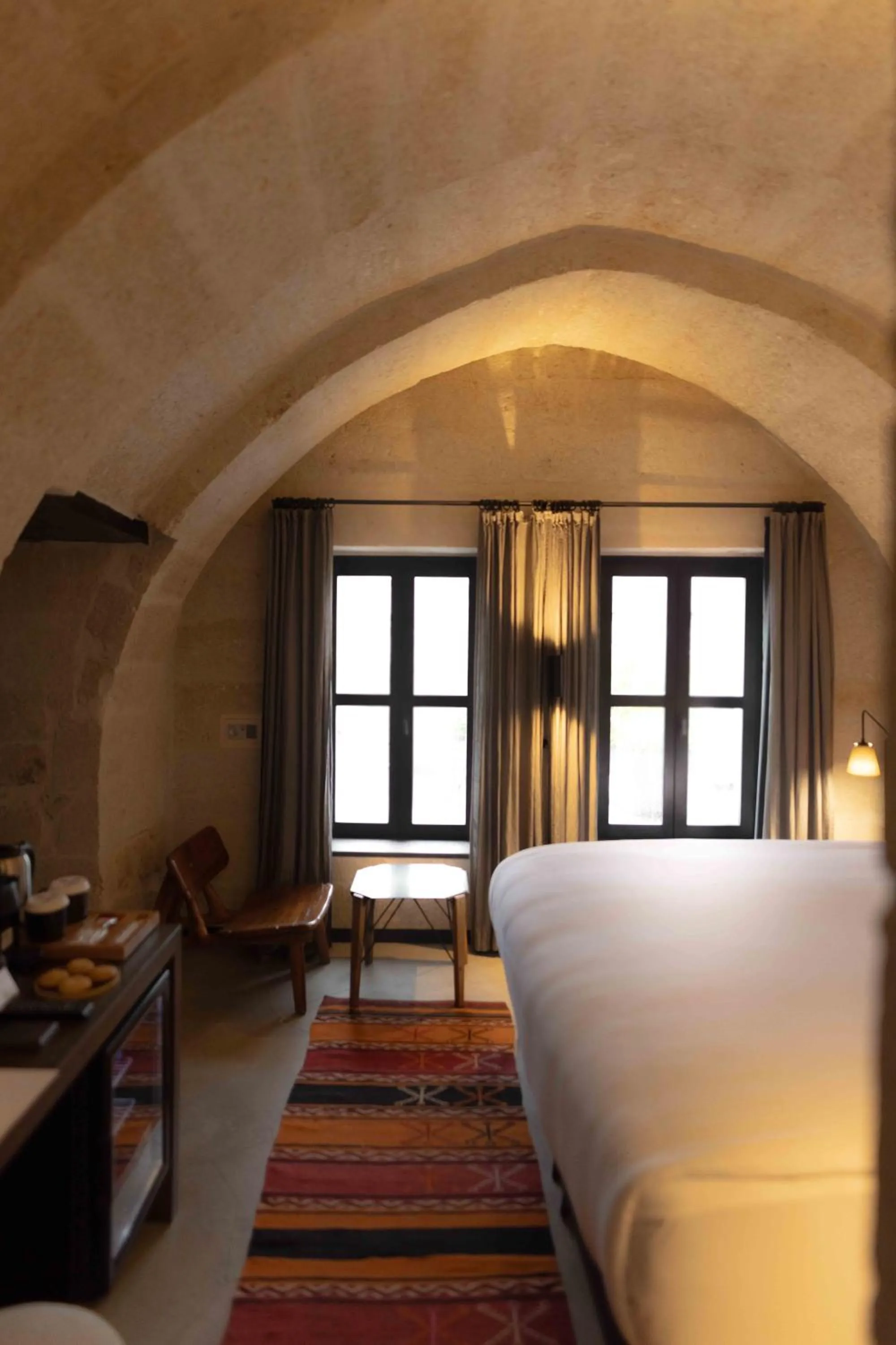 Bed in Carus Cappadocia