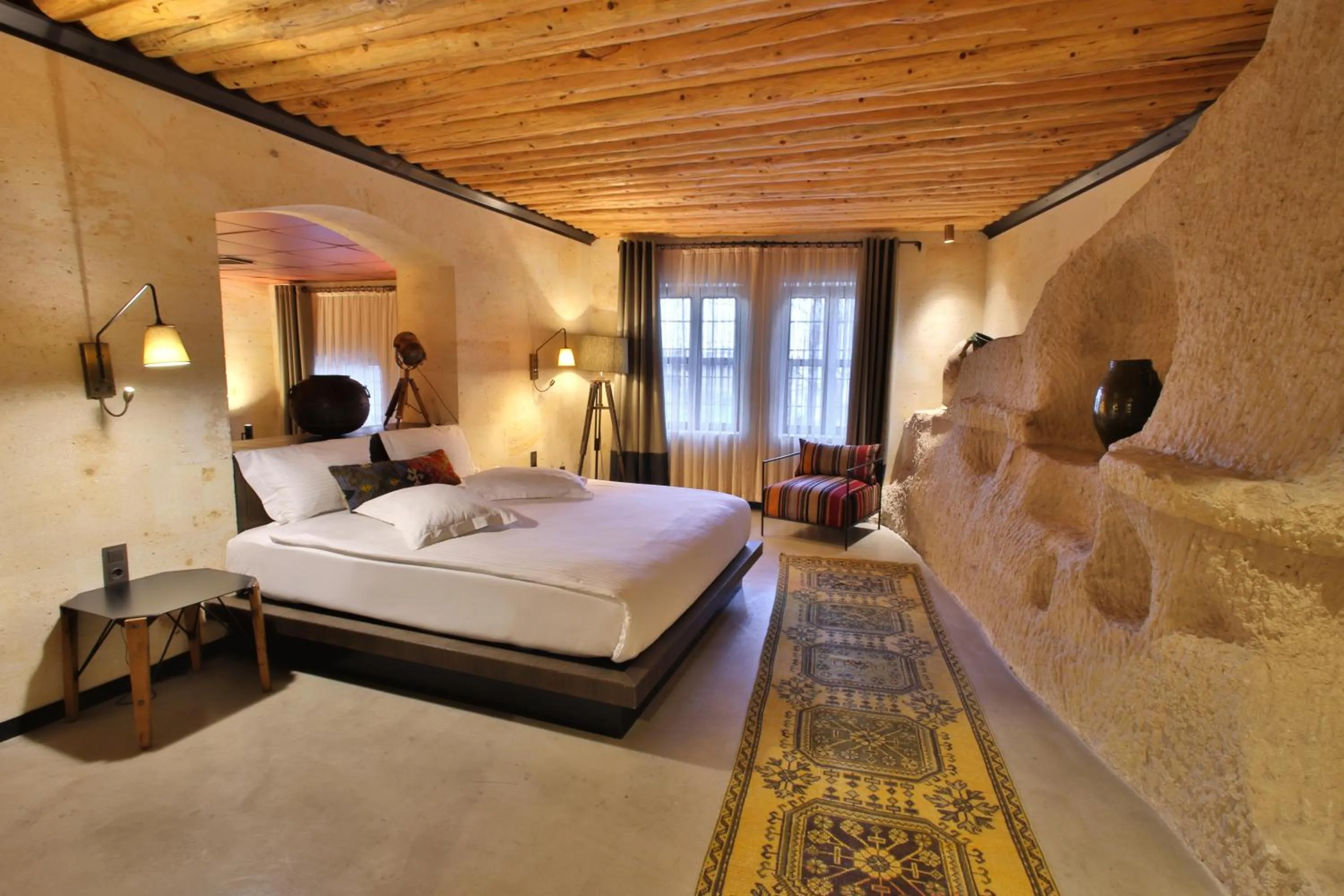 Bedroom, Bed in Carus Cappadocia