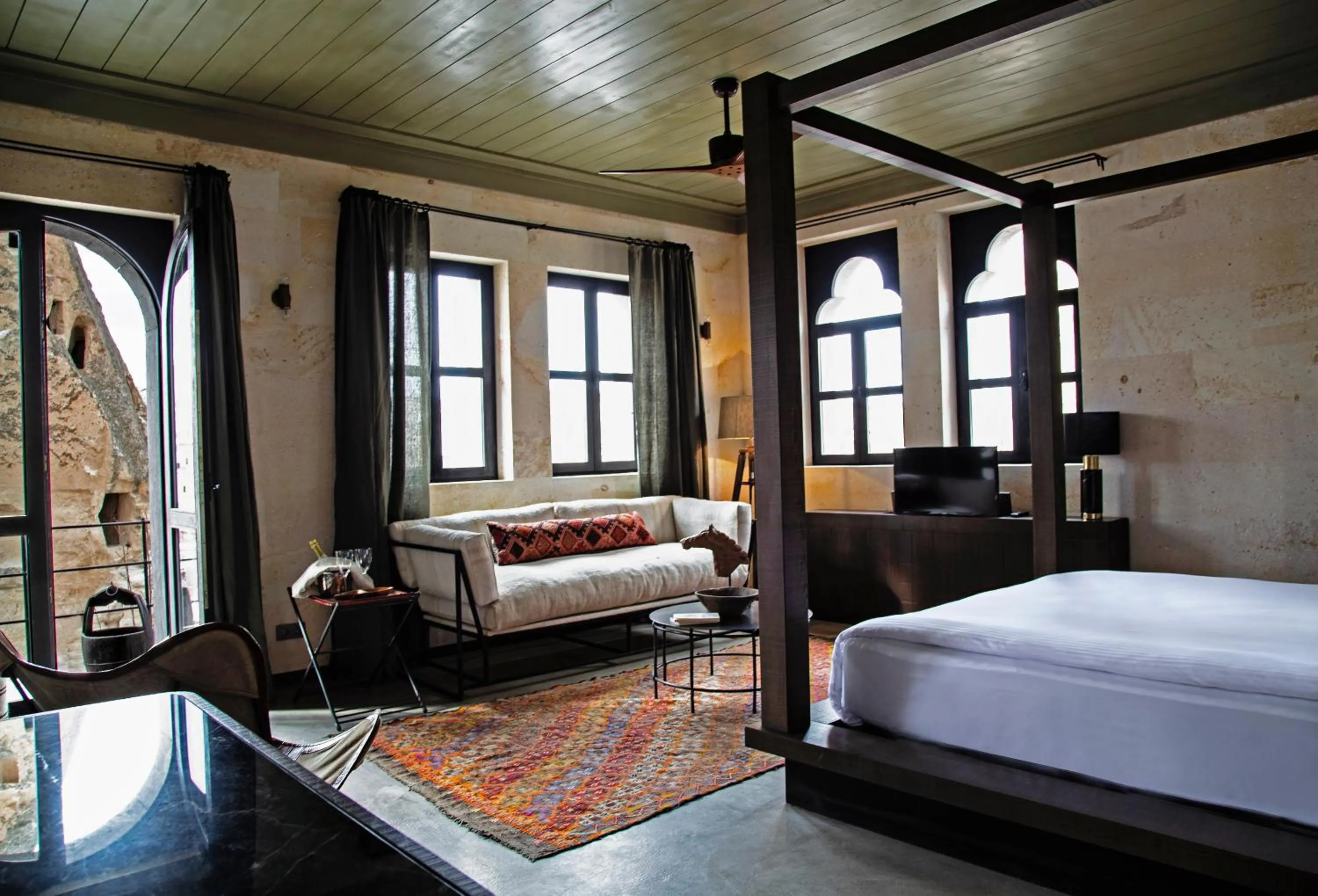 View (from property/room), Bed in Carus Cappadocia