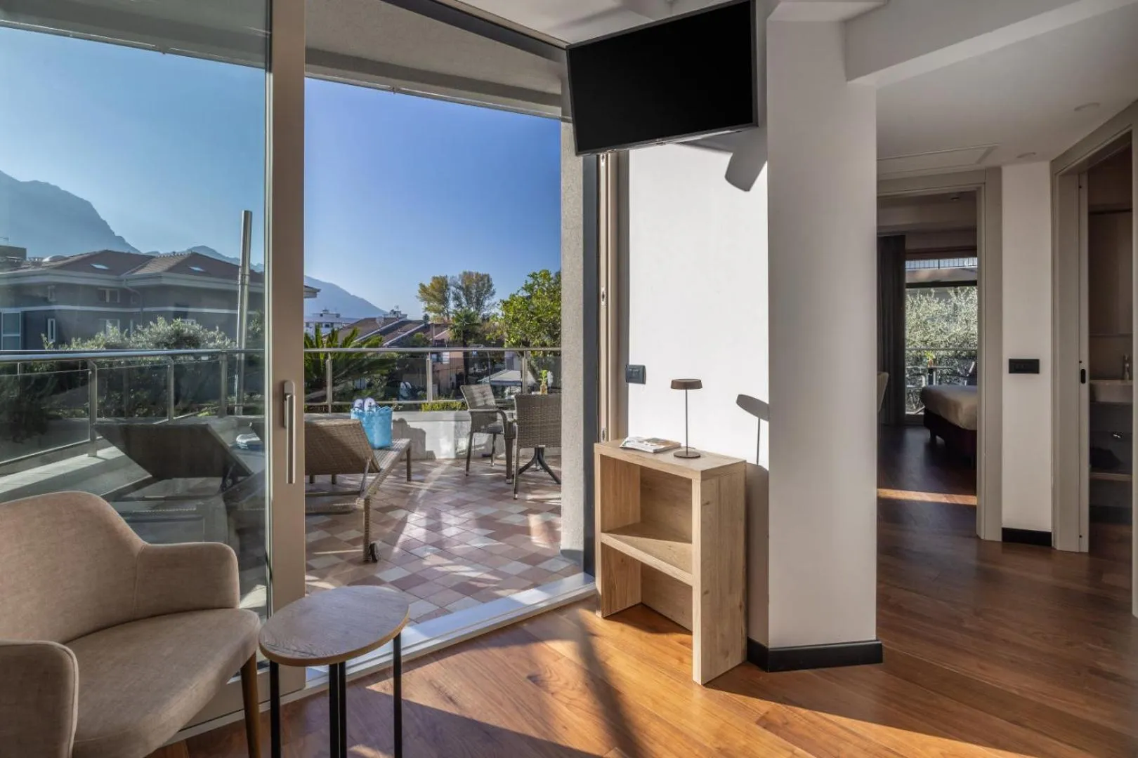 Balcony/Terrace in Garda Suite Hotel - Tonelli Hotels