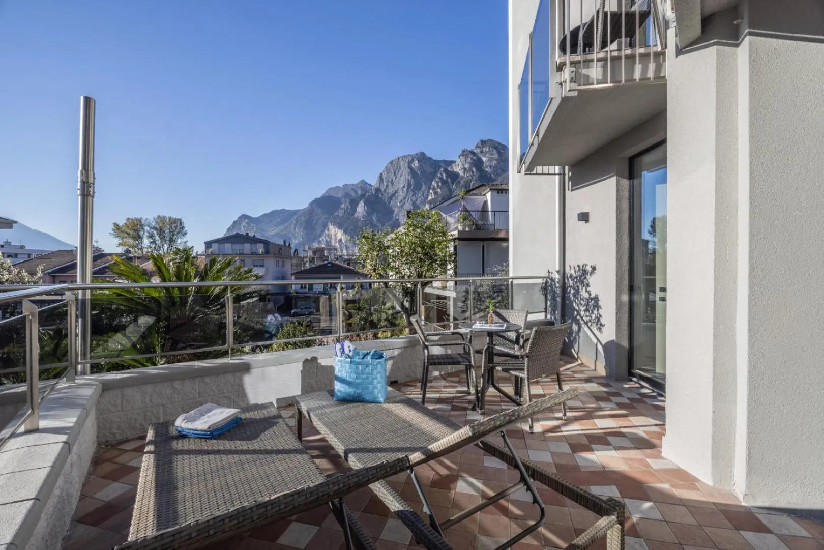 Balcony/Terrace in Garda Suite Hotel - Tonelli Hotels