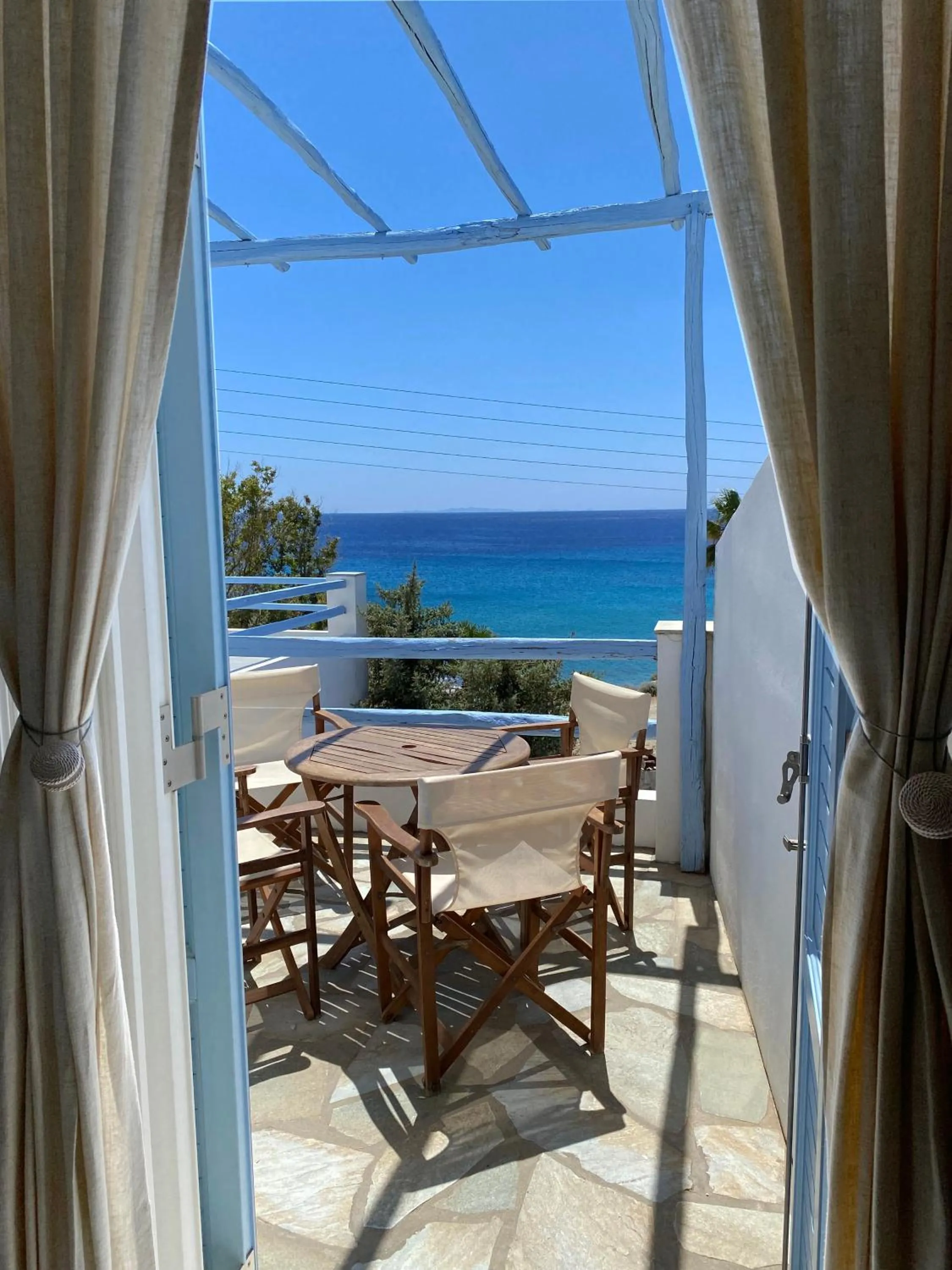 View (from property/room) in Agnadi Syros Beachfront Studios & Rooms