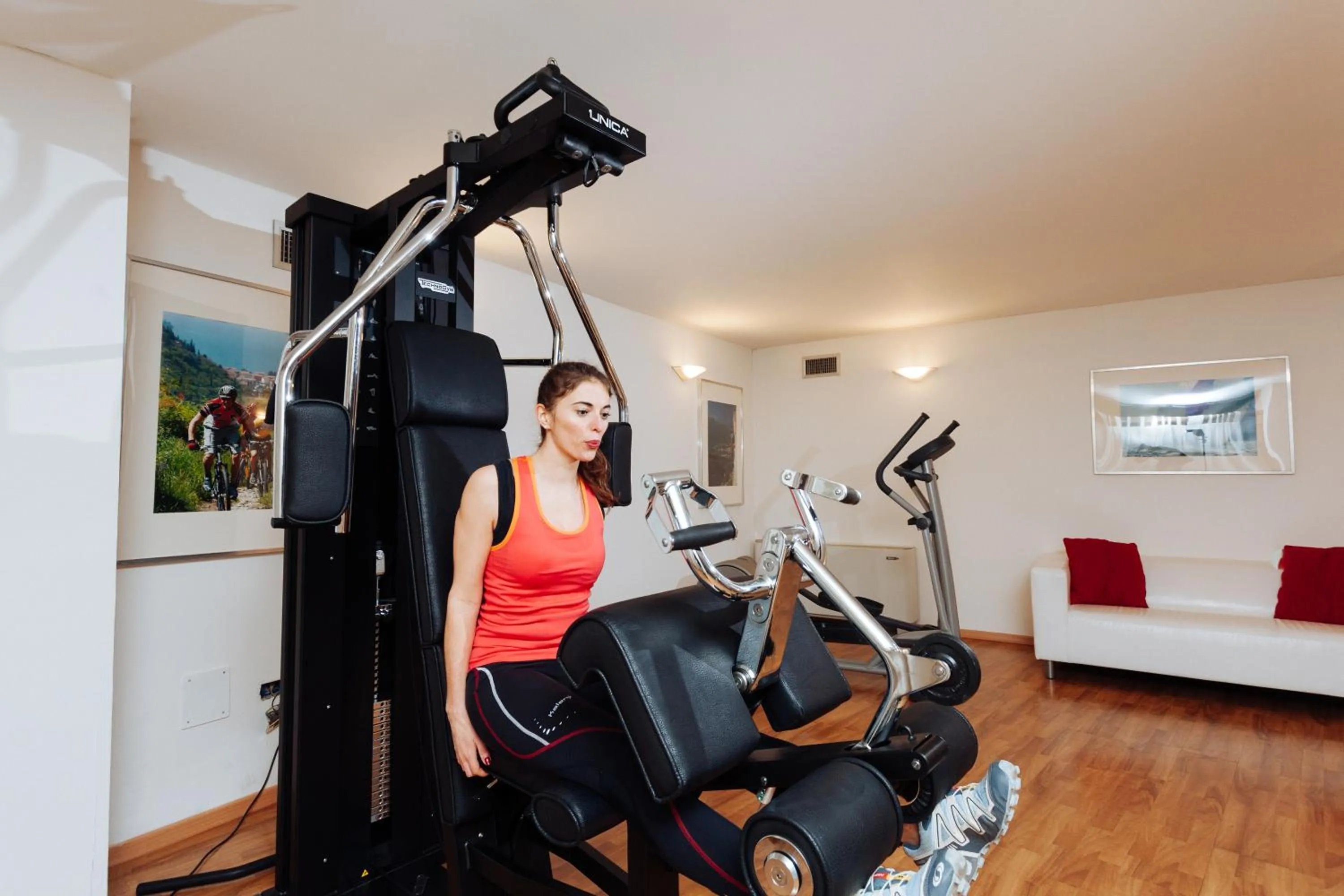 Fitness centre/facilities in Hotel Continental - Tonelli Hotels