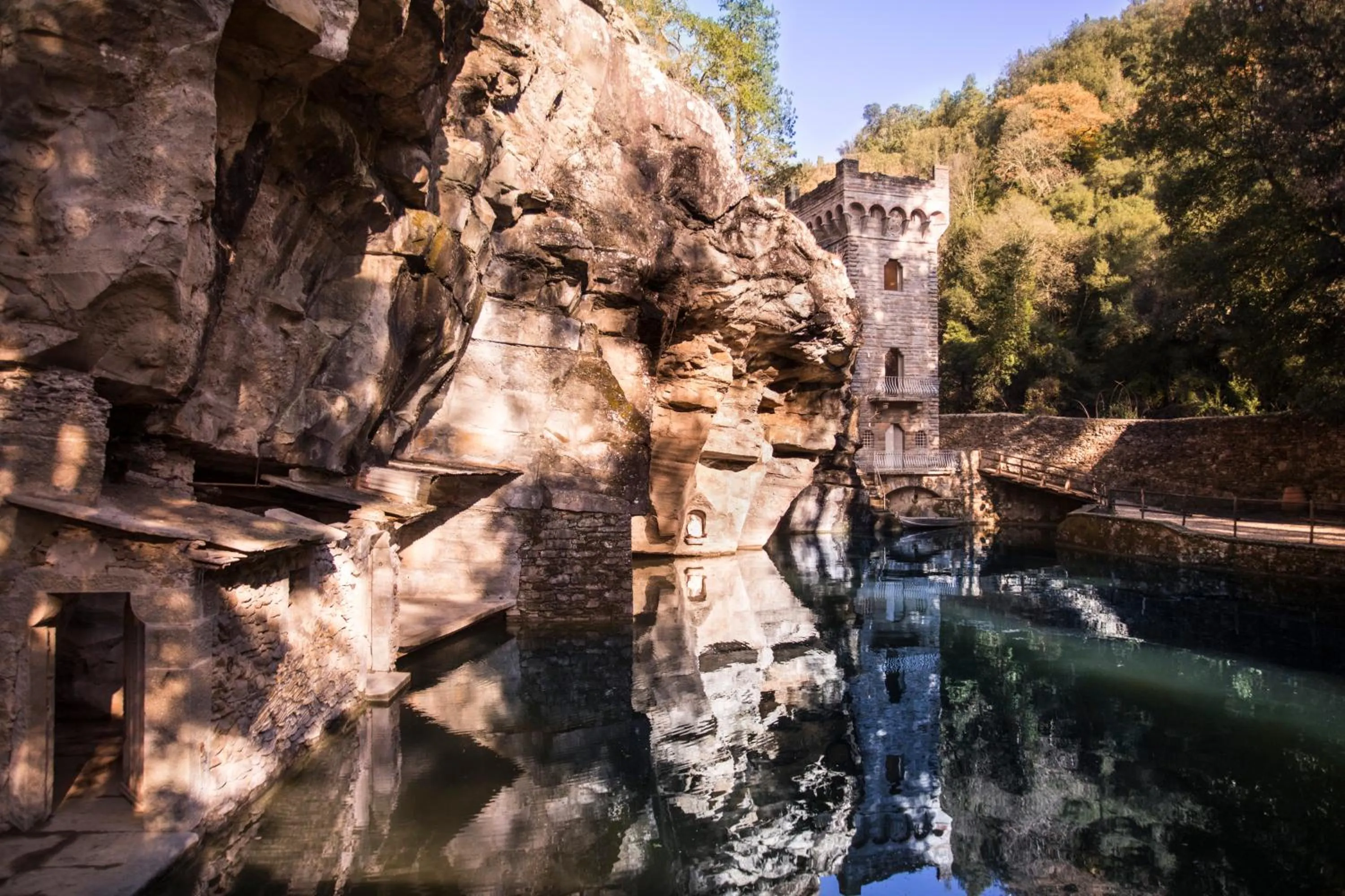 Garden in Fattoria di Maiano