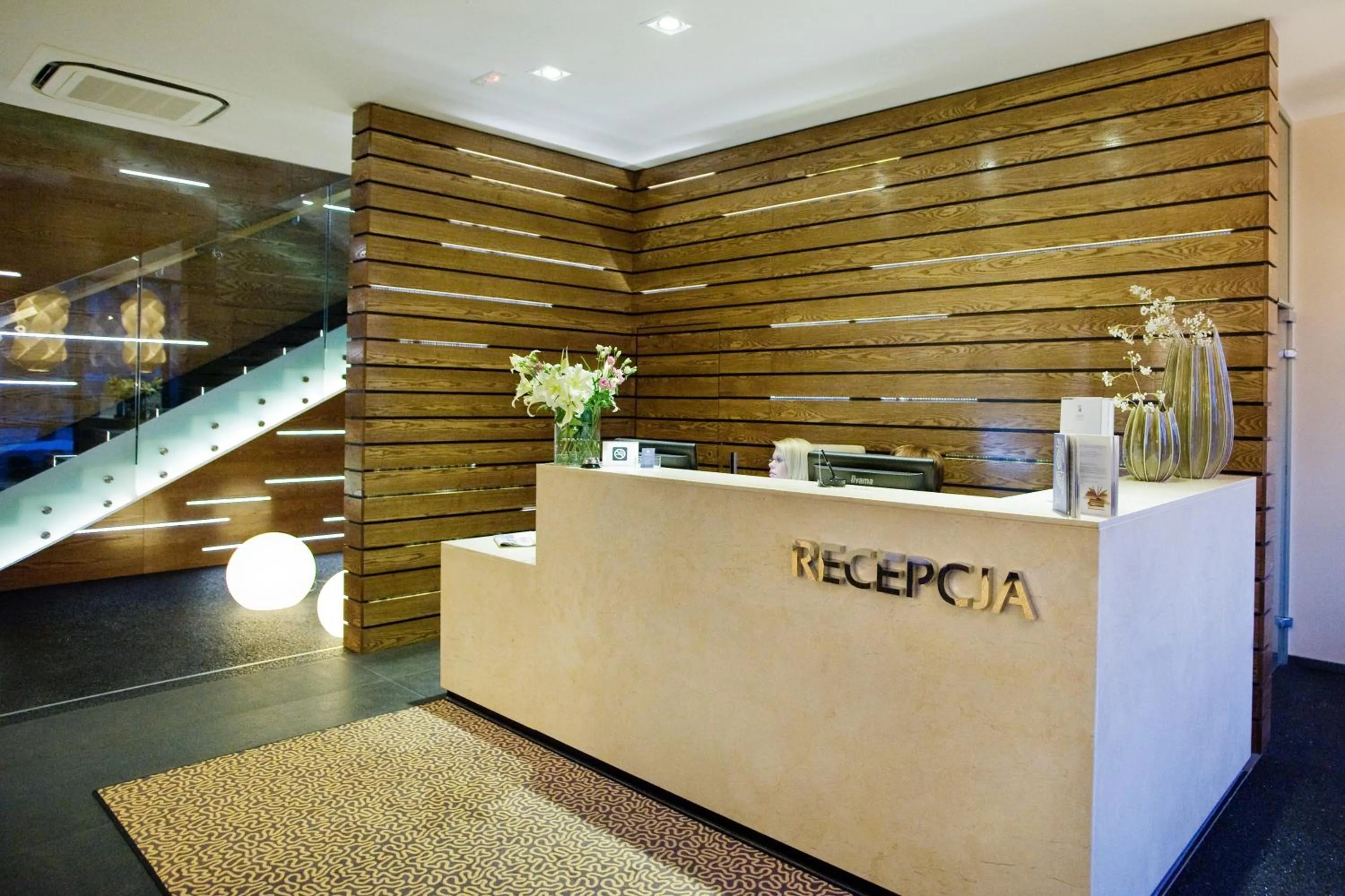 Lobby or reception in Hotel Great Polonia Velvet Suwałki