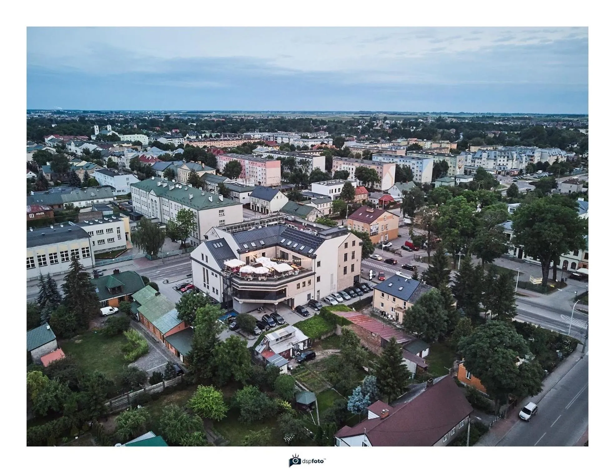 Bird's eye view in Hotel Great Polonia Velvet Suwałki