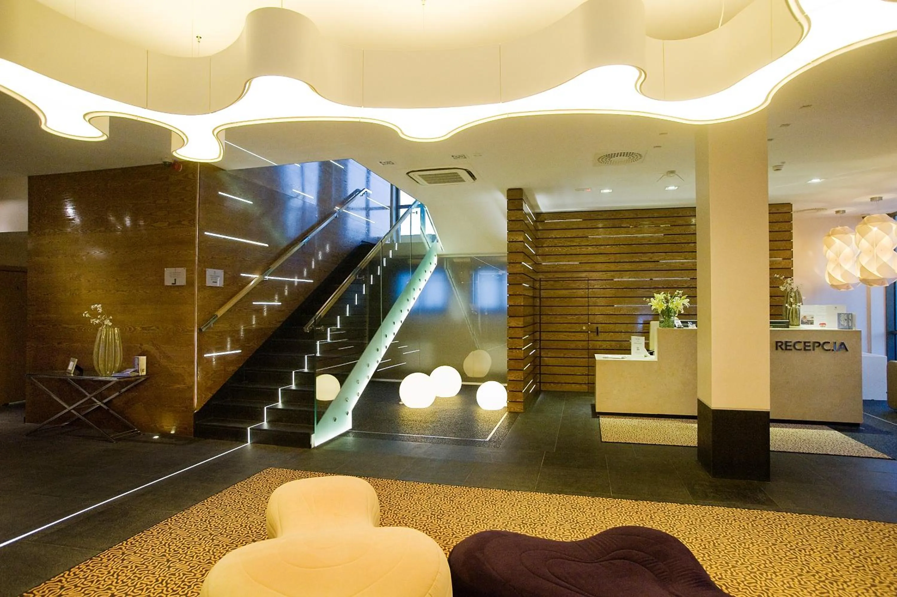 Lobby or reception in Hotel Great Polonia Velvet Suwałki