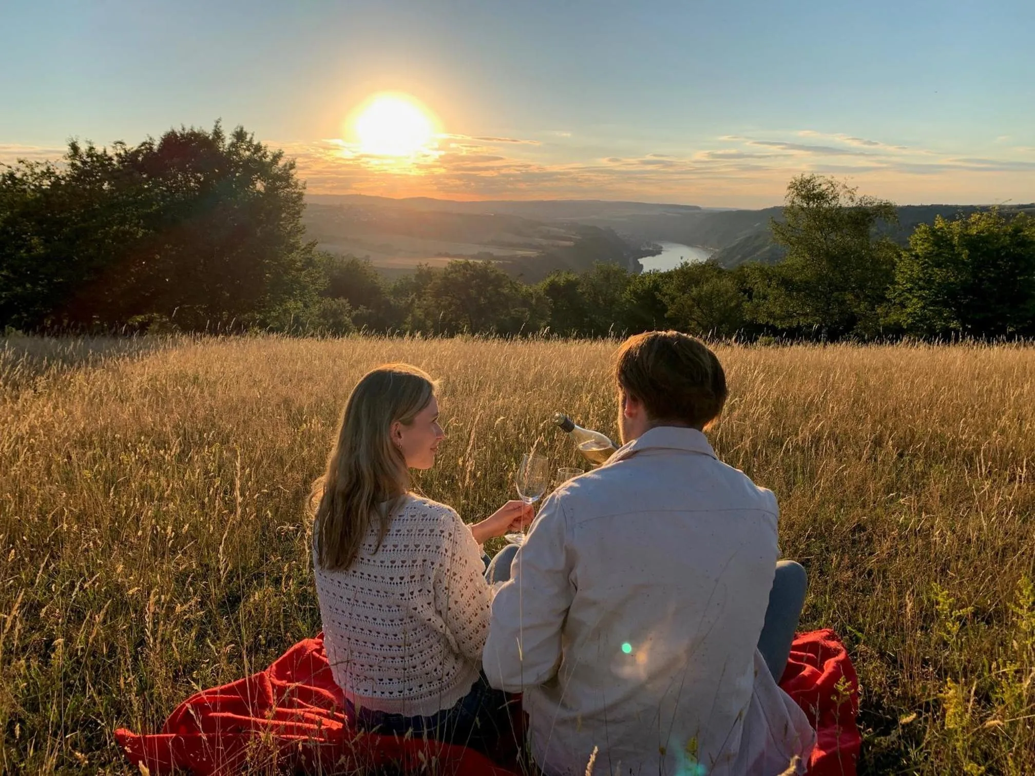 Sunset in Hotel Im Schulhaus