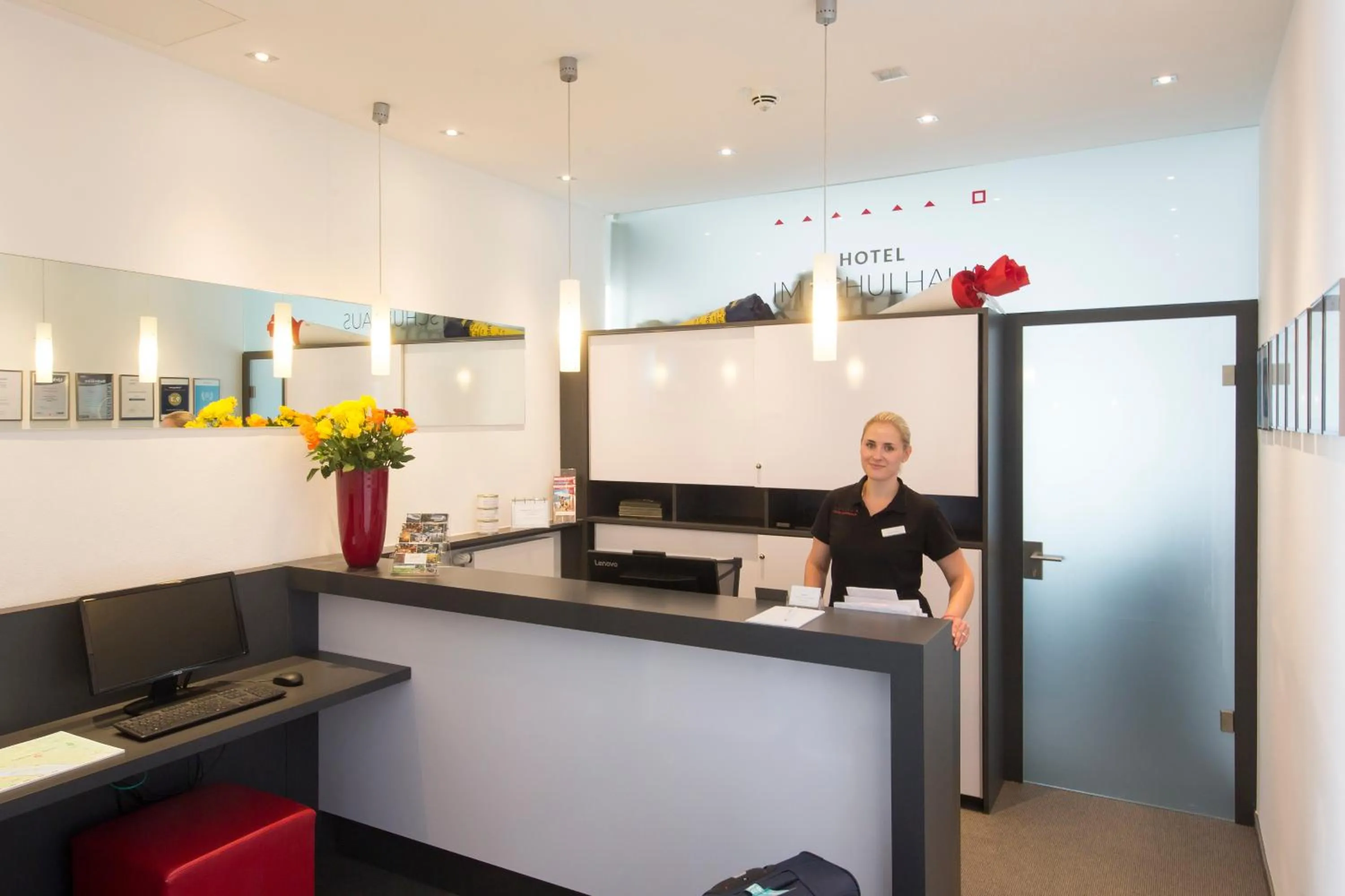 Lobby or reception in Hotel Im Schulhaus