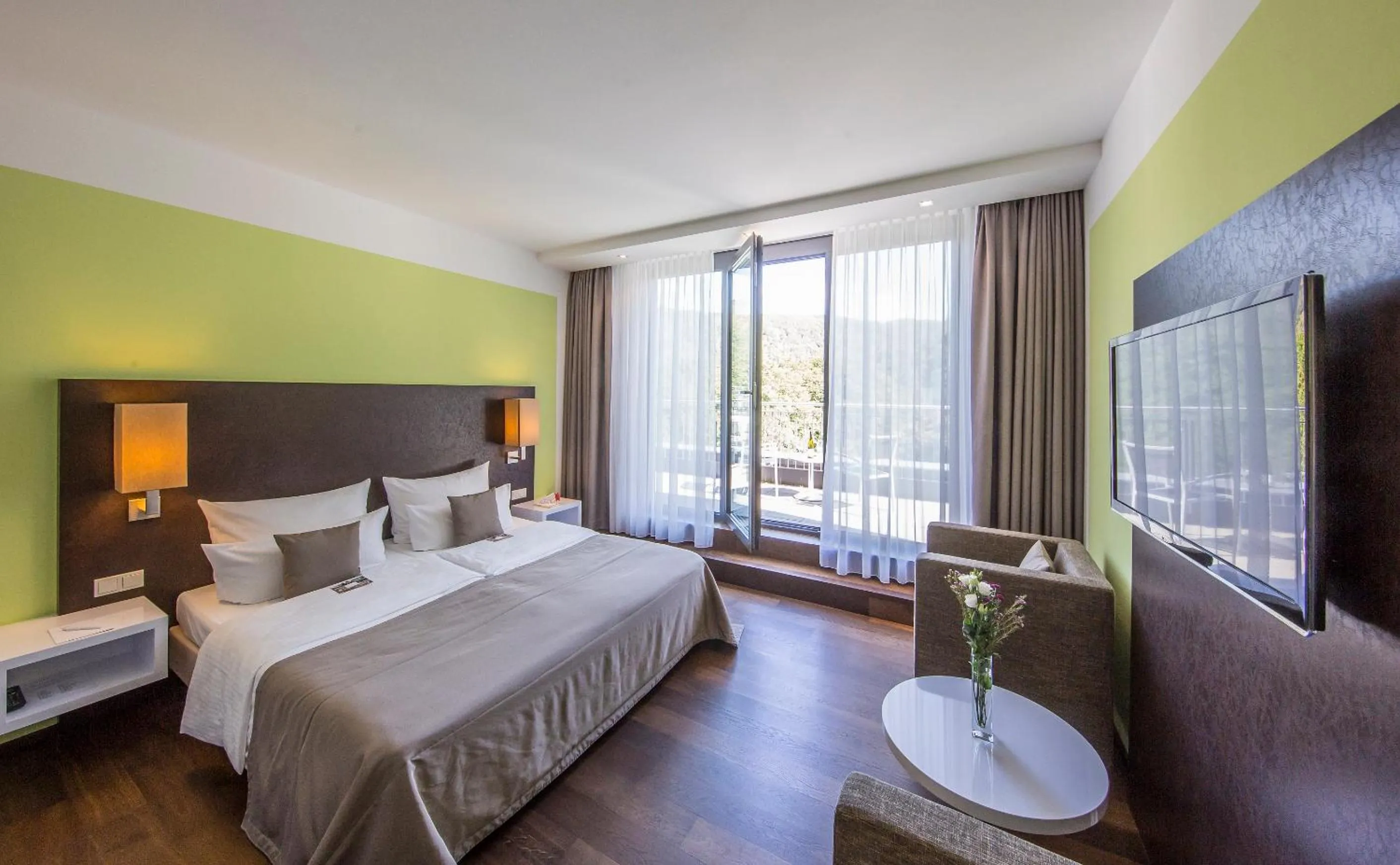 Photo of the whole room, Bed in Hotel Im Schulhaus